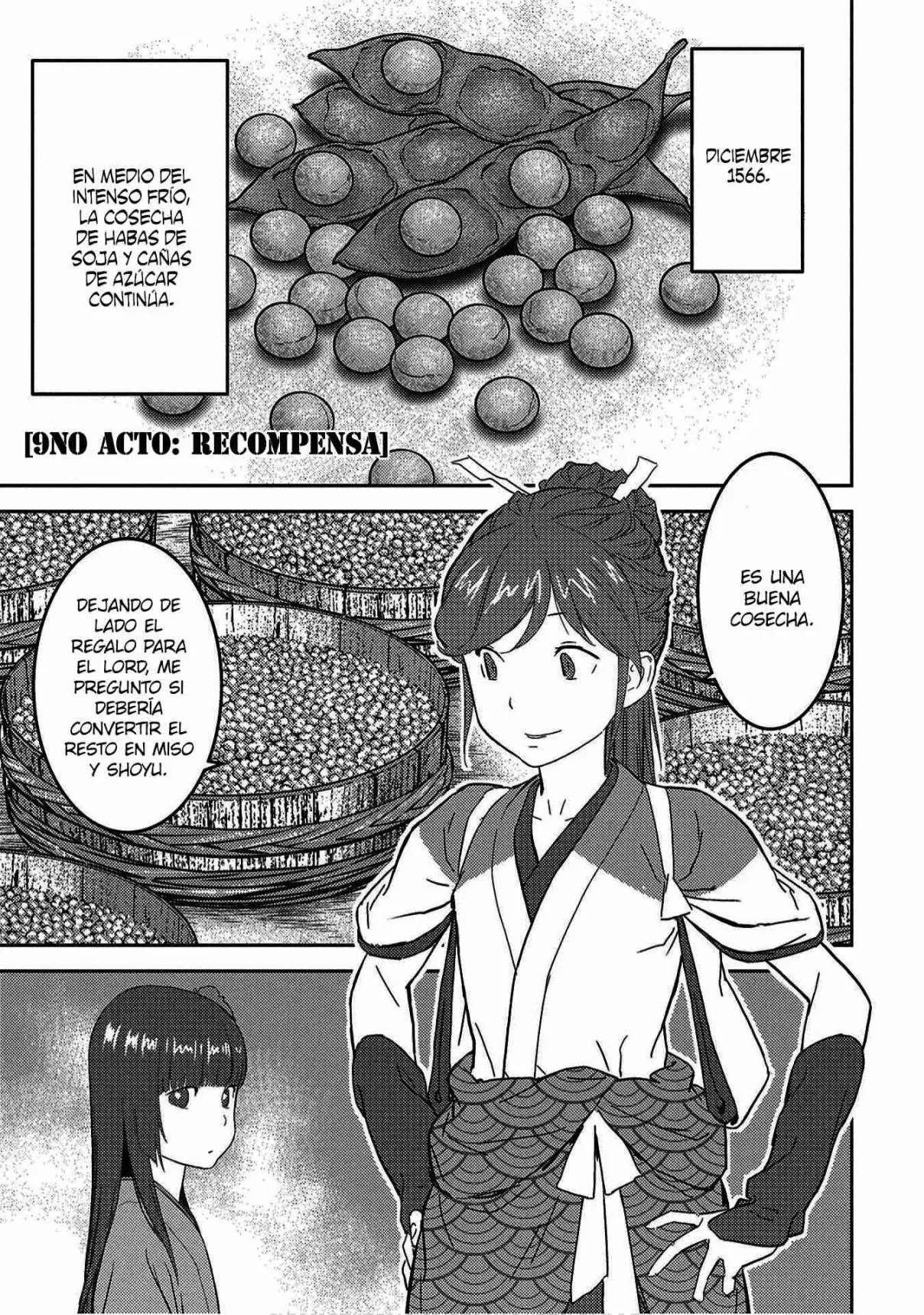 Sengoku Komachi Kuroutan: Noukou Giga - Capítulo 9 - Página 2 - LectorTMOo