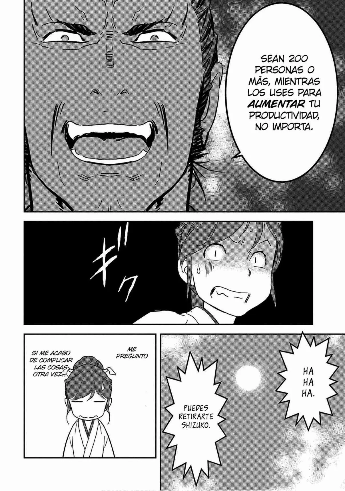 Sengoku Komachi Kuroutan: Noukou Giga - Capítulo 9 - Página 23 - LectorTMOo