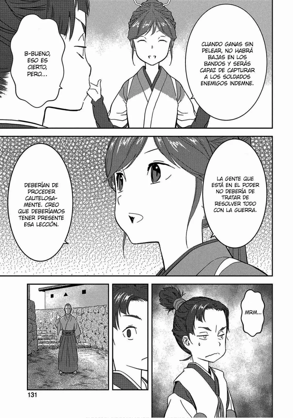 Sengoku Komachi Kuroutan: Noukou Giga - Capítulo 9 - Página 32 - LectorTMOo