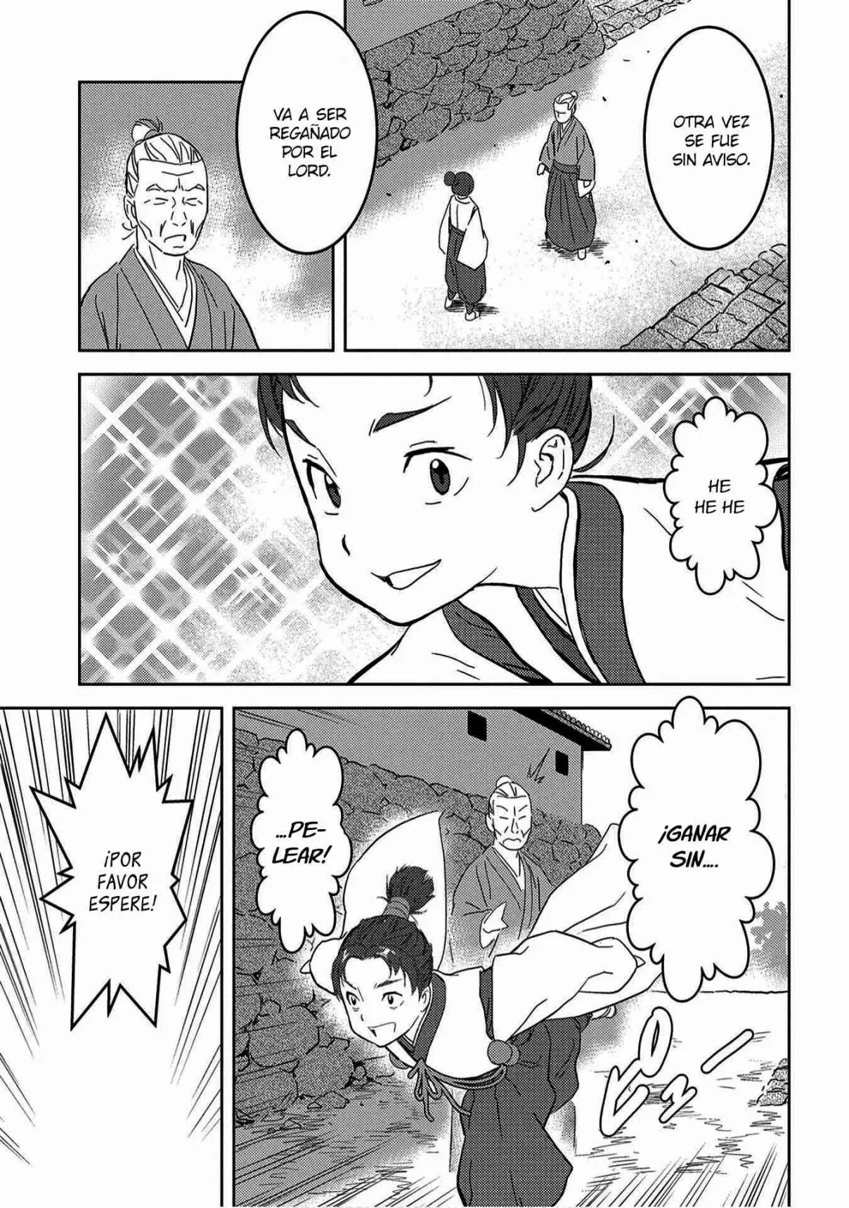 Sengoku Komachi Kuroutan: Noukou Giga - Capítulo 9 - Página 34 - LectorTMOo