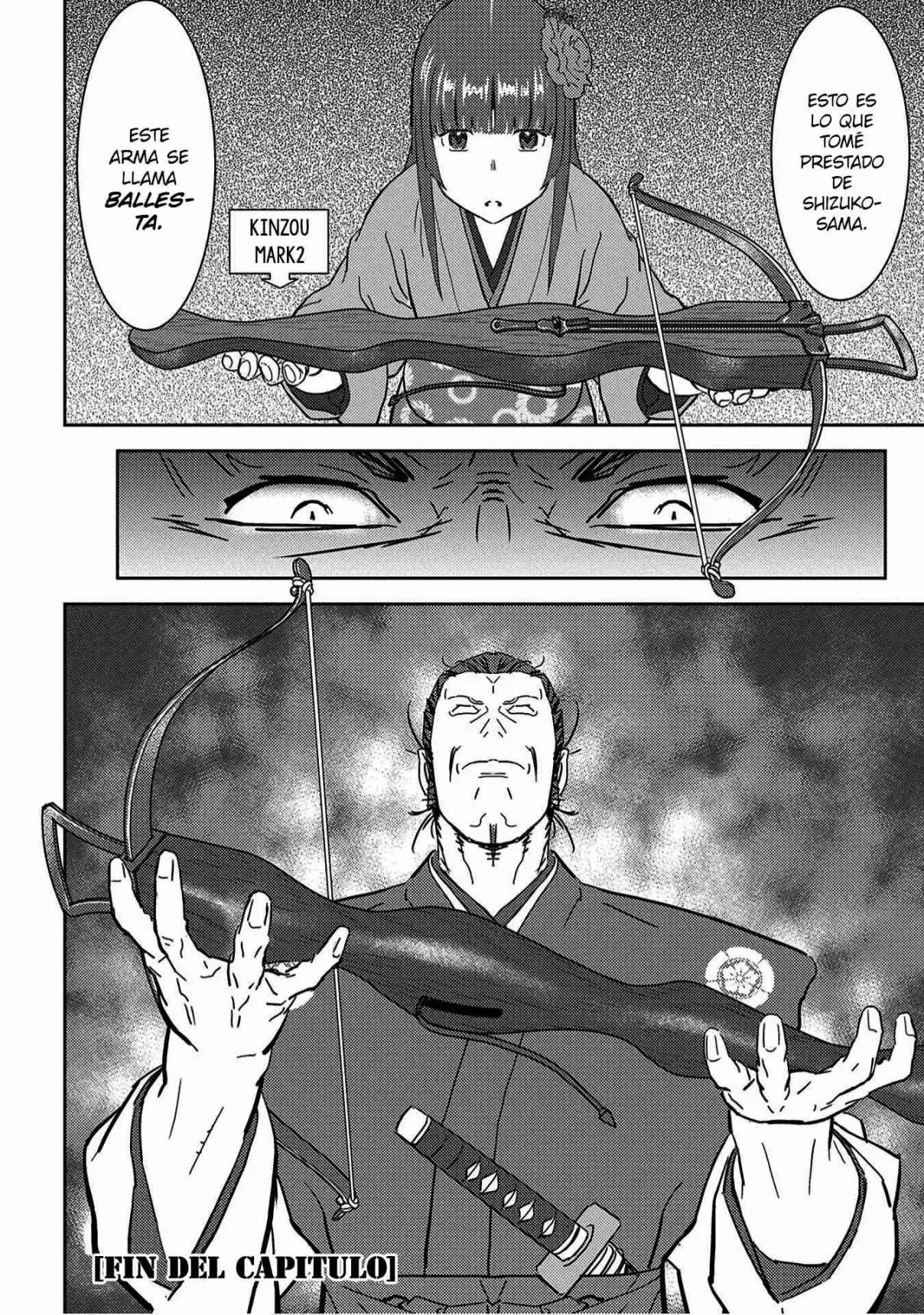 Sengoku Komachi Kuroutan: Noukou Giga - Capítulo 9 - Página 37 - LectorTMOo