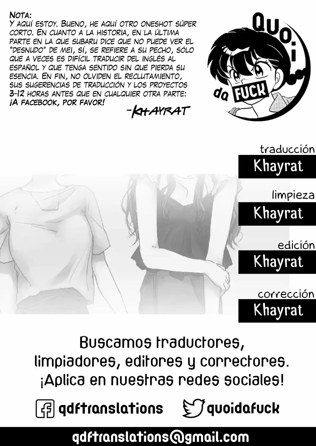 Senpai de pechos grandes y Kouhai de pechos pequeños (2017) - Capítulo 0.01 - Página 8 - LectorTMOo