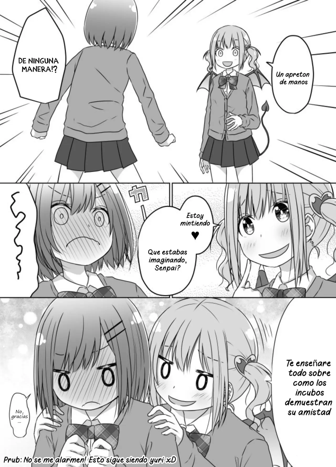 Senpai Doesn't Want To Fall For Her Kouhai - Capítulo 5 - Página 4 - LectorTMOo