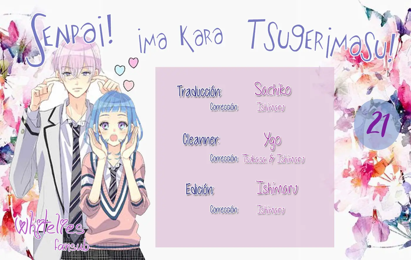 Senpai! Ima Kara Tsugerimasu! (2016) - Capítulo 21 - Página 1 - LectorTMOo