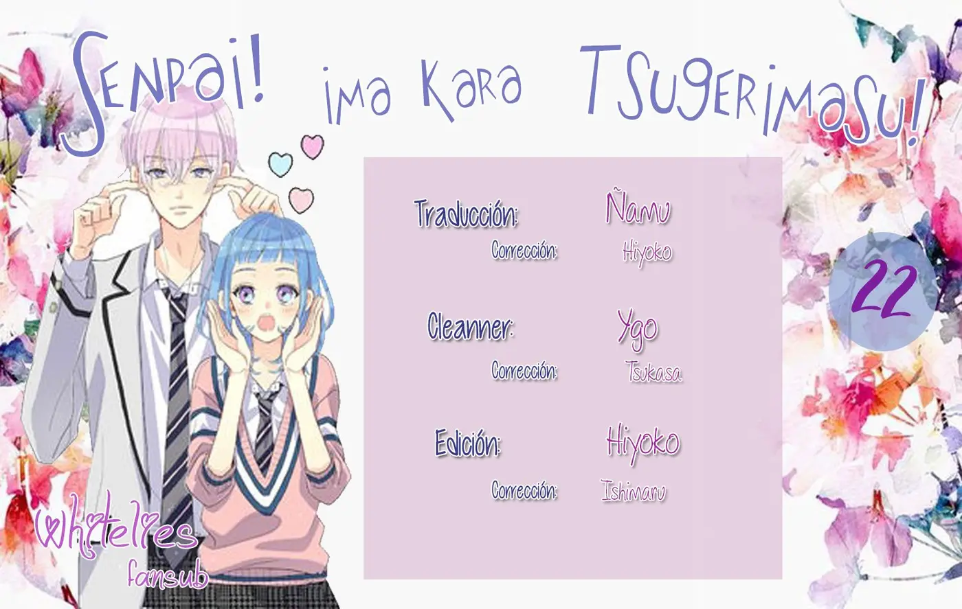 Senpai! Ima Kara Tsugerimasu! (2016) - Capítulo 22 - Página 1 - LectorTMOo
