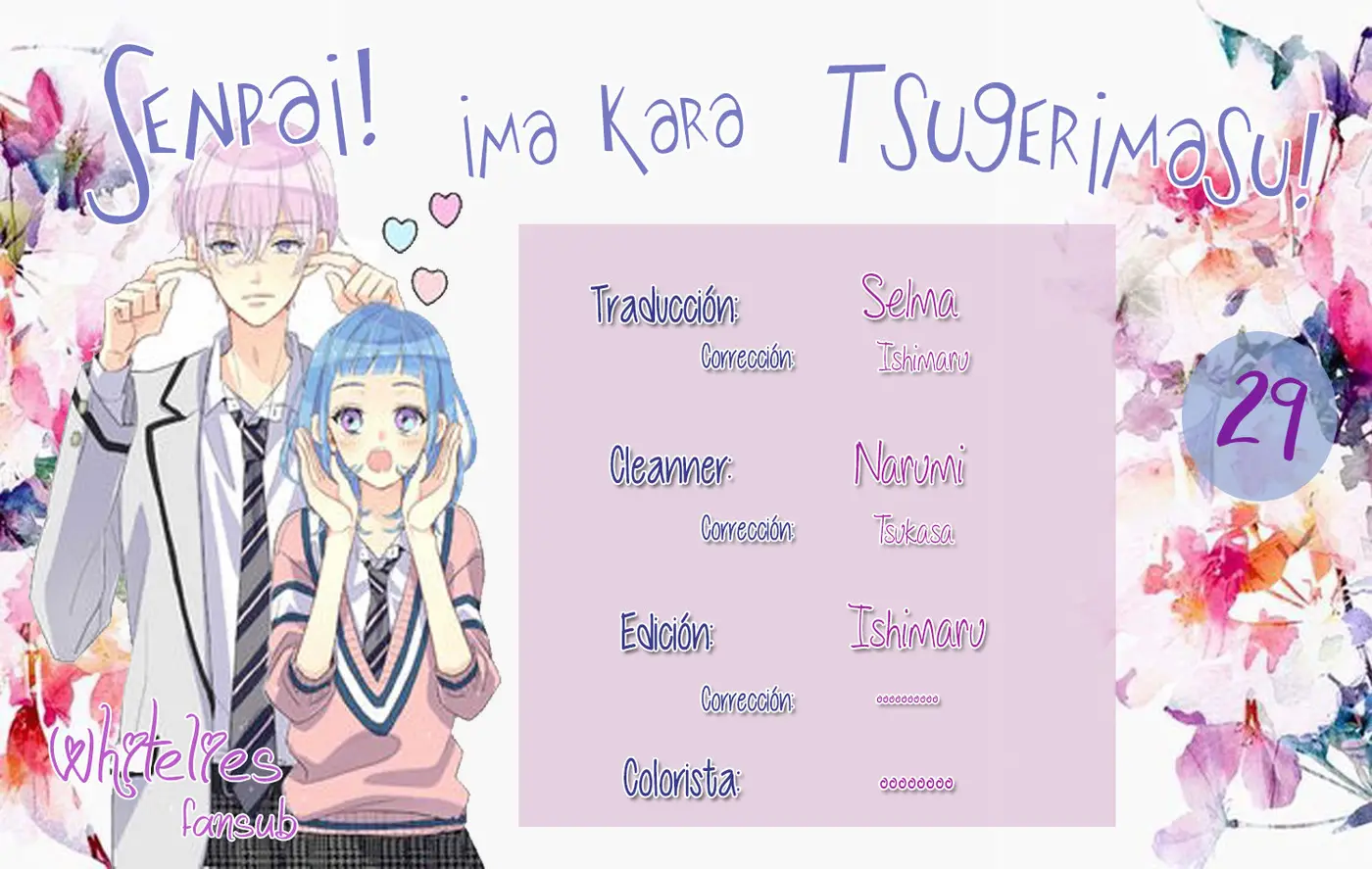 Senpai! Ima Kara Tsugerimasu! (2016) - Capítulo 29 - Página 1 - LectorTMOo