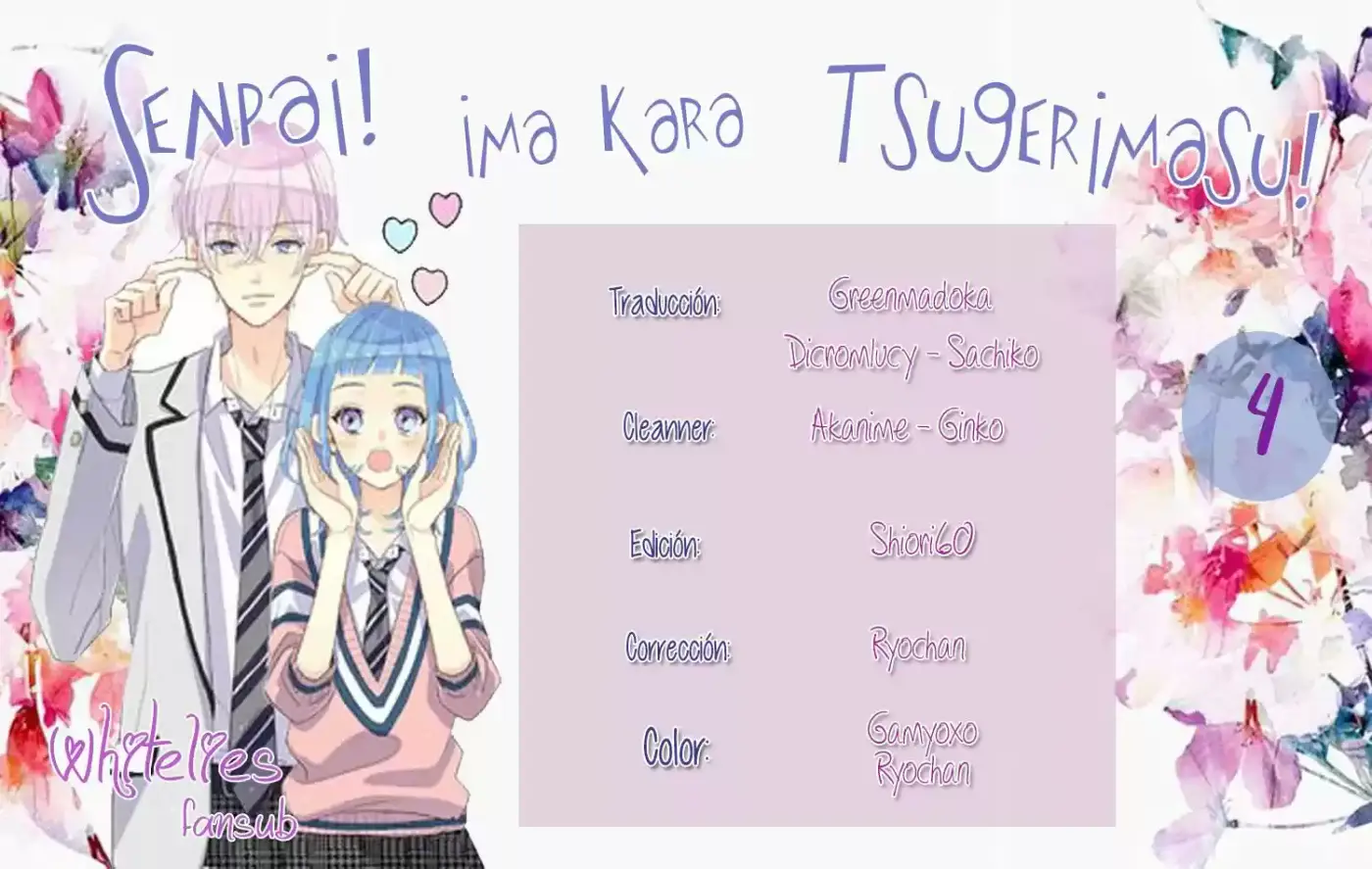 Senpai! Ima Kara Tsugerimasu! (2016) - Capítulo 4 - Página 1 - LectorTMOo