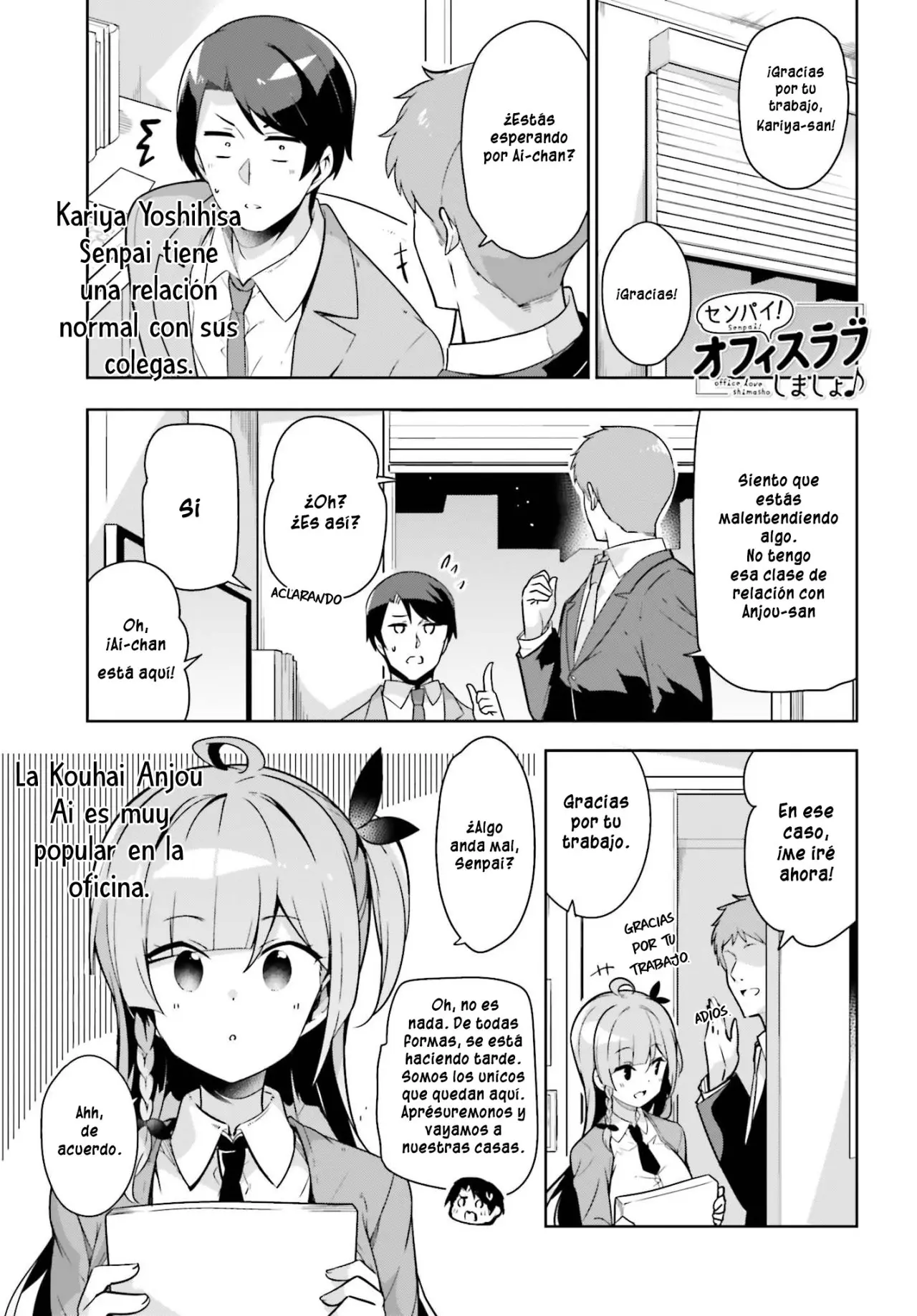 Senpai! Let's Have an Office Romance ♪ (2019) - Capítulo 10 - Página 2 - LectorTMOo