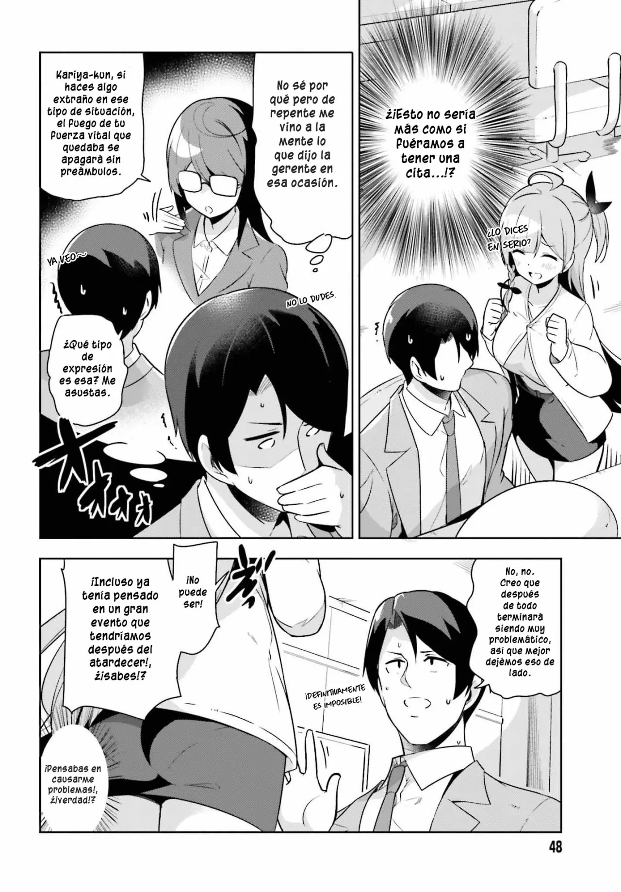 Senpai! Let's Have an Office Romance ♪ (2019) - Capítulo 11.1 - Página 3 - LectorTMOo