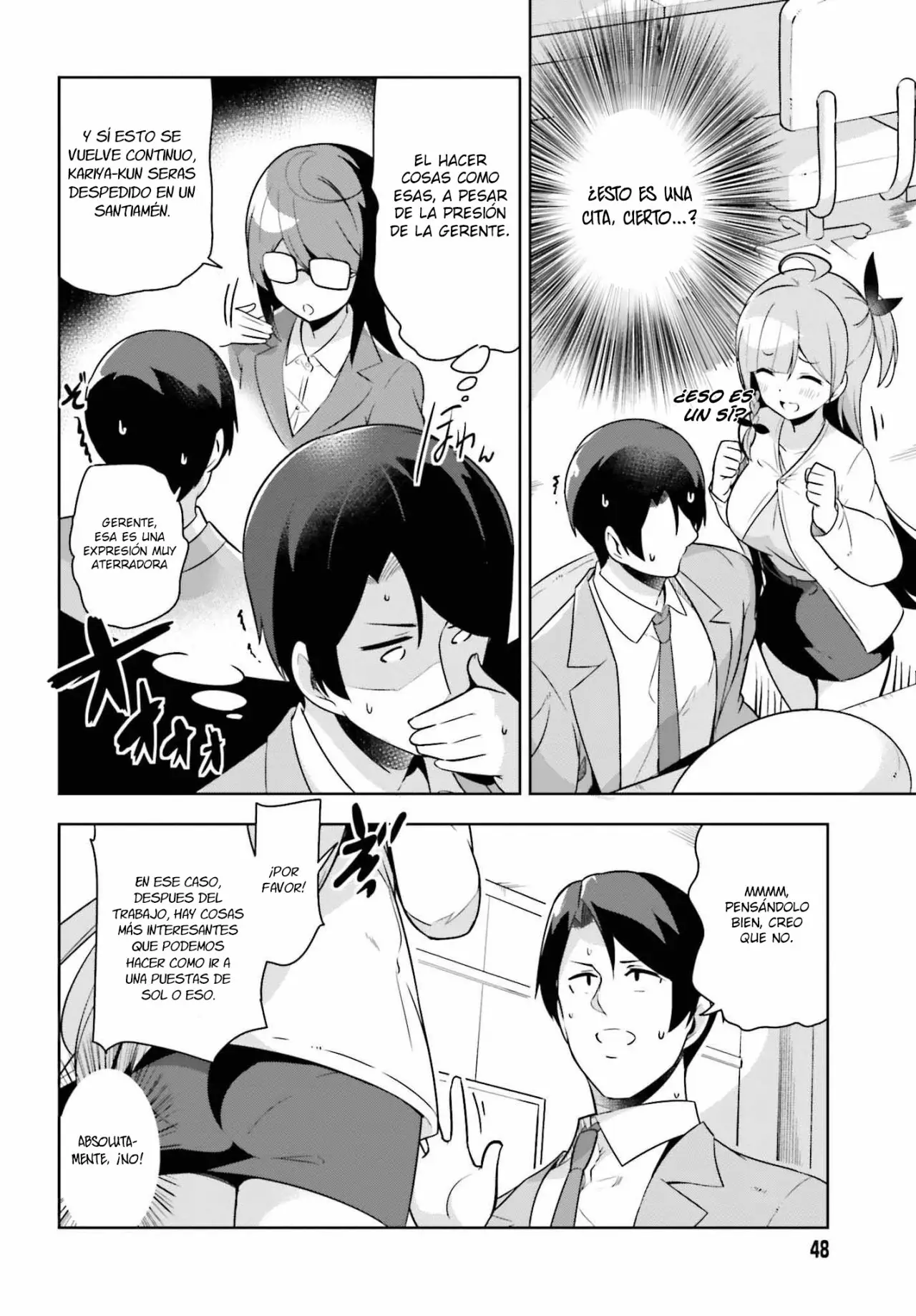 Senpai! Let's Have an Office Romance ♪ (2019) - Capítulo 11.5 - Página 3 - LectorTMOo