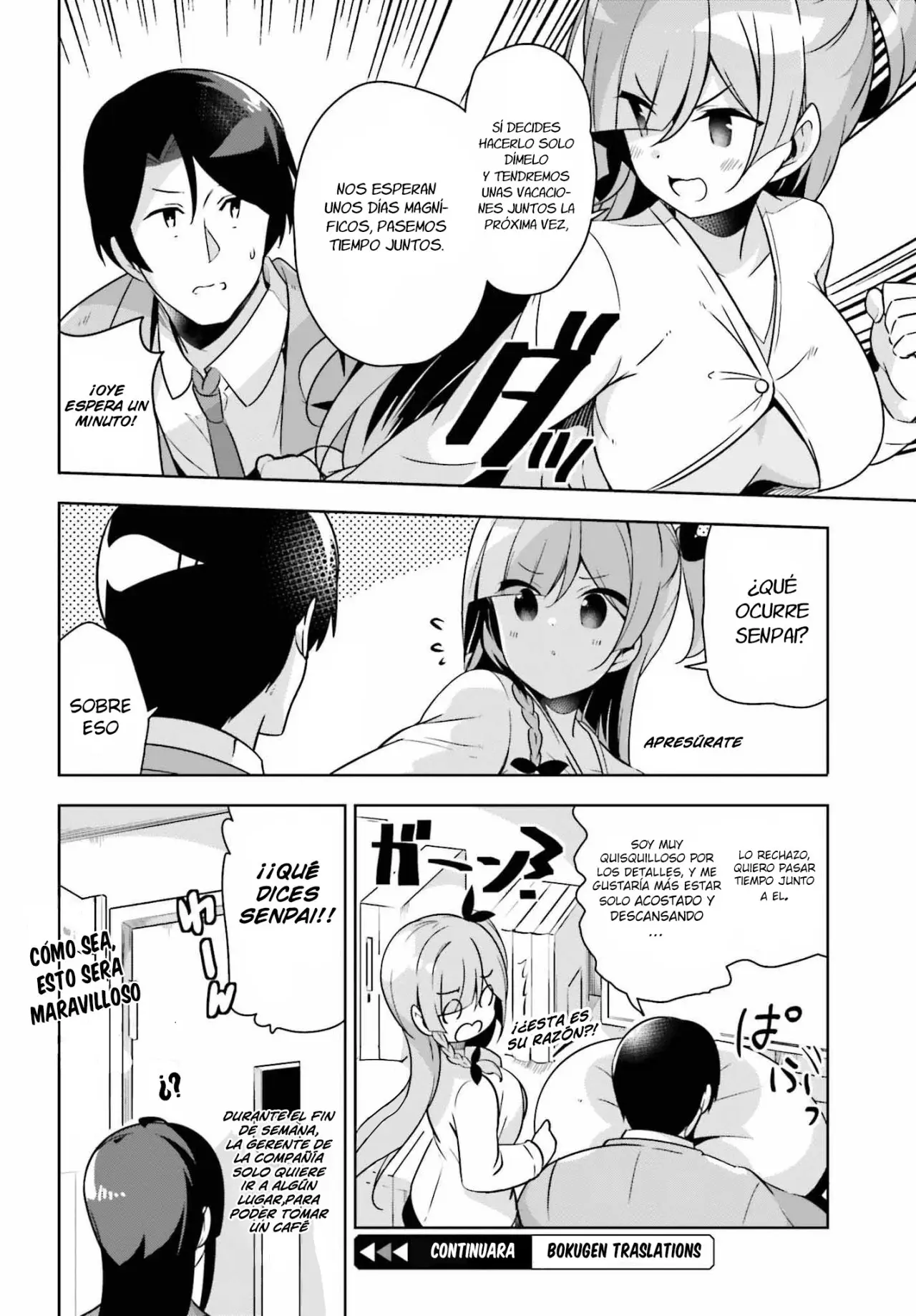 Senpai! Let's Have an Office Romance ♪ (2019) - Capítulo 11.5 - Página 7 - LectorTMOo