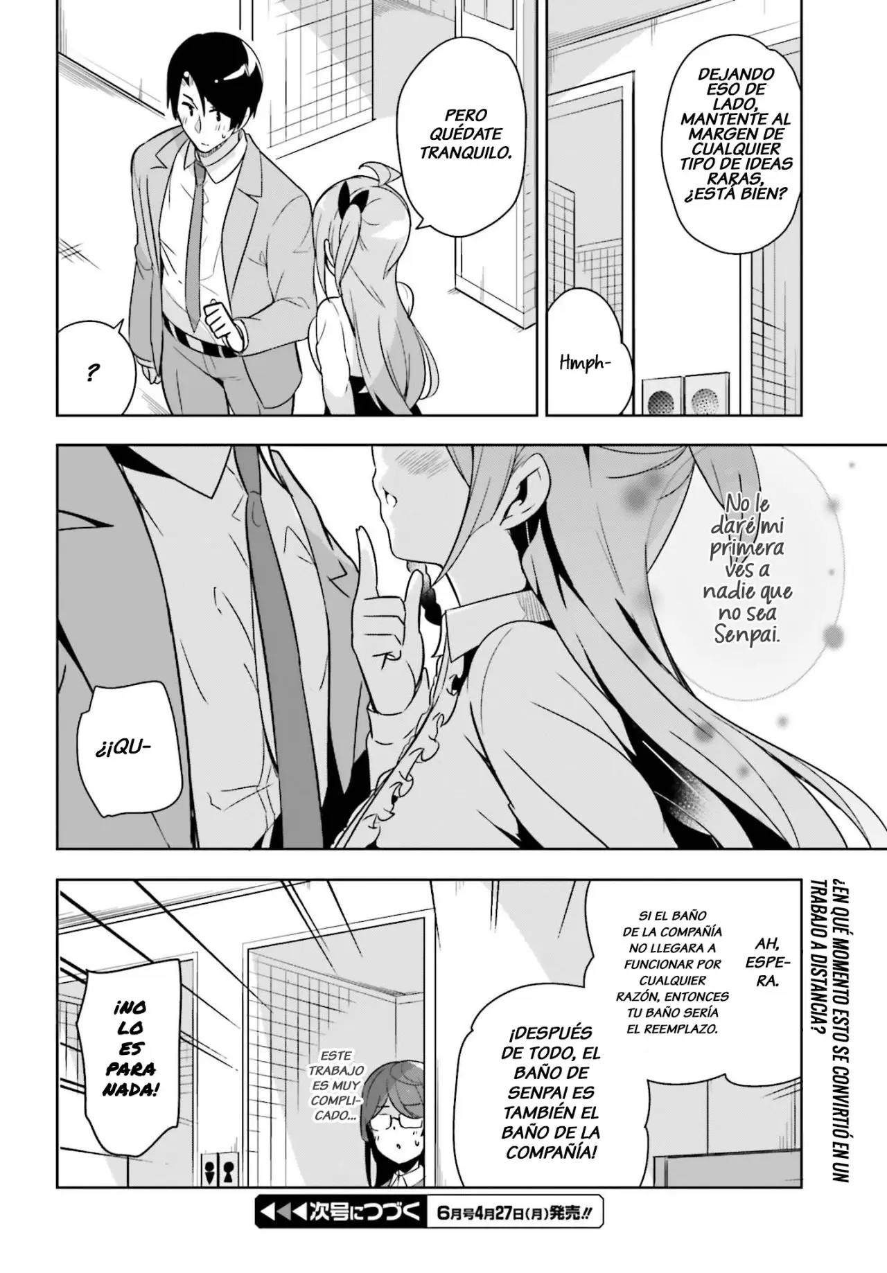 Senpai! Let's Have an Office Romance ♪ (2019) - Capítulo 13 - Página 7 - LectorTMOo