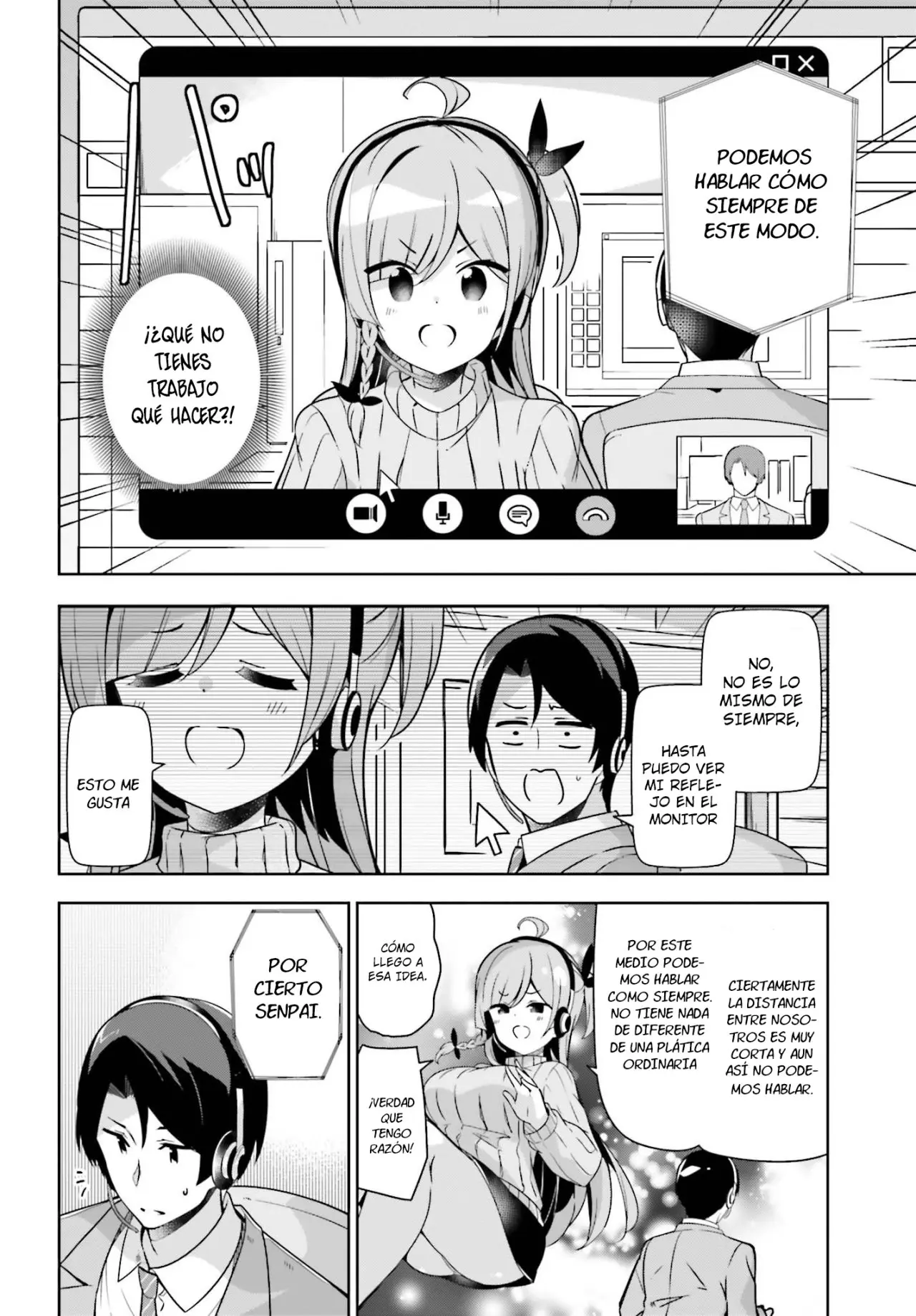 Senpai! Let's Have an Office Romance ♪ (2019) - Capítulo 14.5 - Página 4 - LectorTMOo