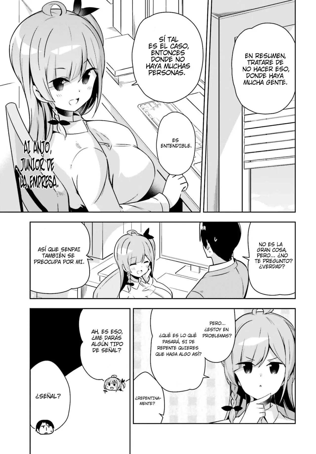 Senpai! Let's Have an Office Romance ♪ (2019) - Capítulo 16 - Página 4 - LectorTMOo
