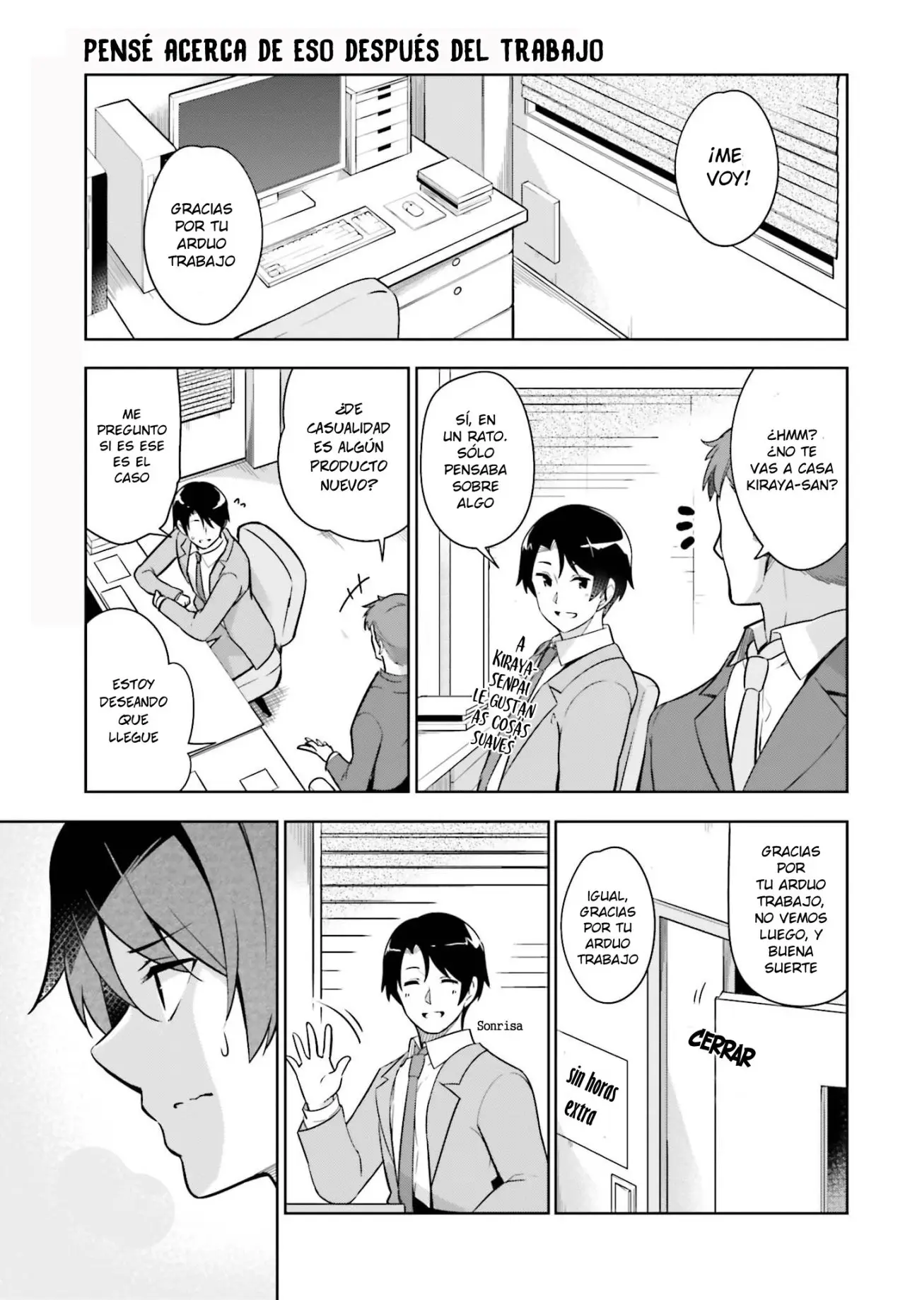 Senpai! Let's Have an Office Romance ♪ (2019) - Capítulo 2.1 - Página 4 - LectorTMOo