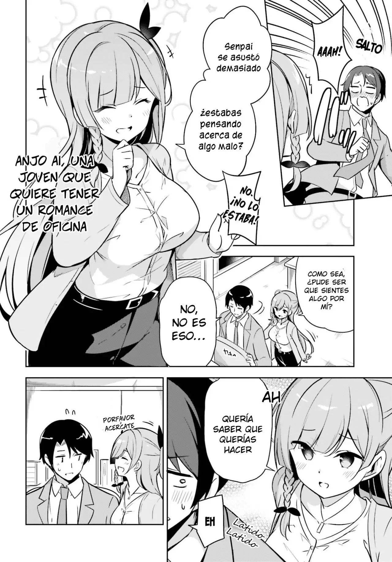 Senpai! Let's Have an Office Romance ♪ (2019) - Capítulo 2.1 - Página 7 - LectorTMOo