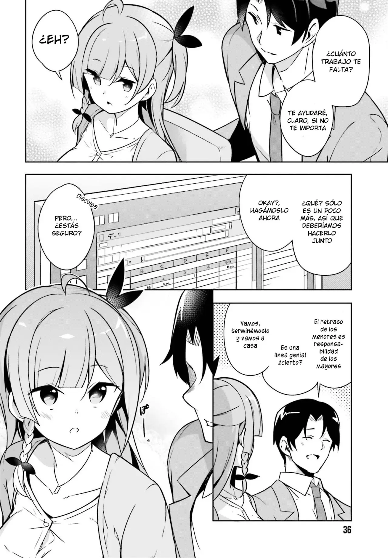 Senpai! Let's Have an Office Romance ♪ (2019) - Capítulo 2.1 - Página 9 - LectorTMOo