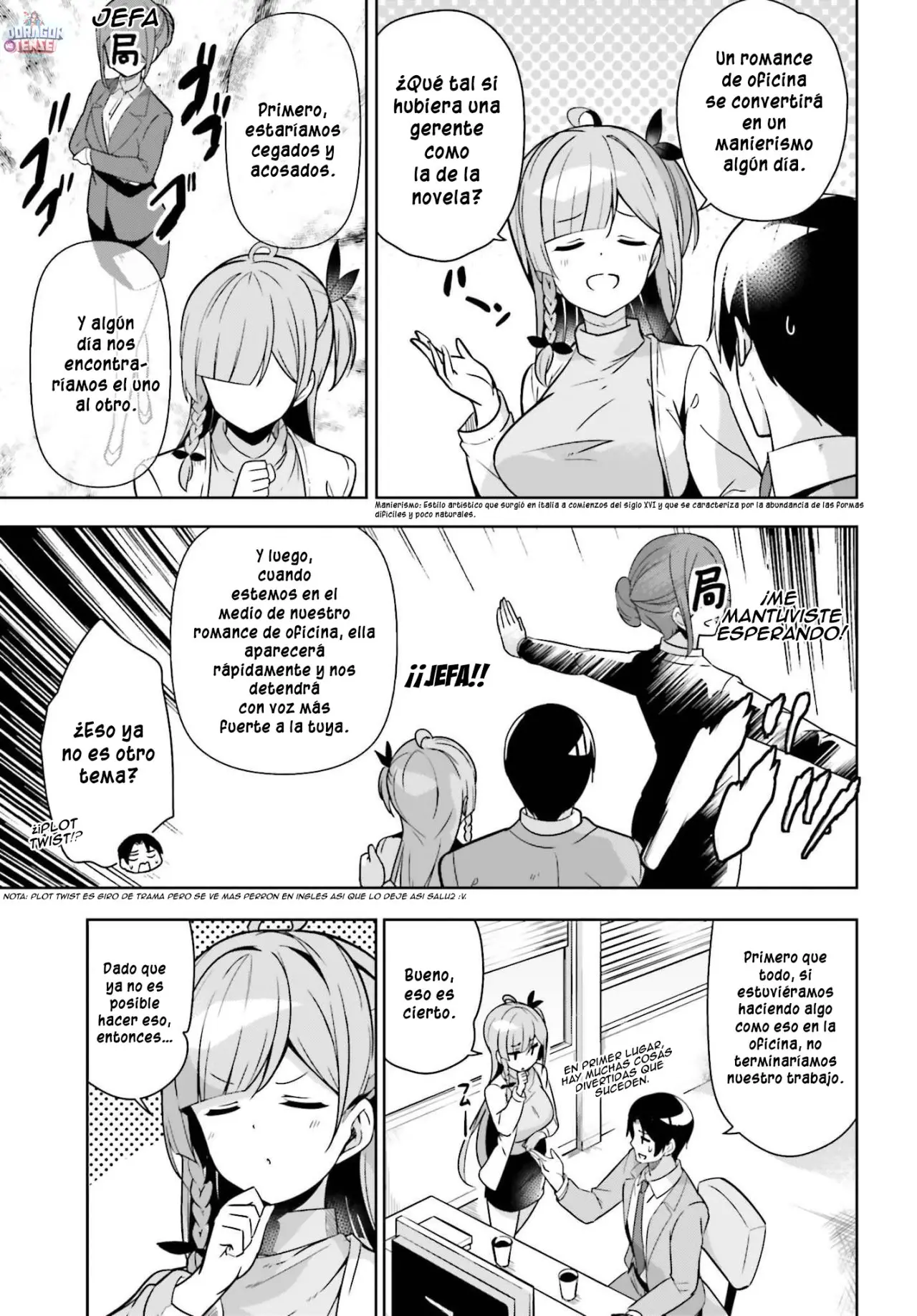 Senpai! Let's Have an Office Romance ♪ (2019) - Capítulo 6.1 - Página 4 - LectorTMOo