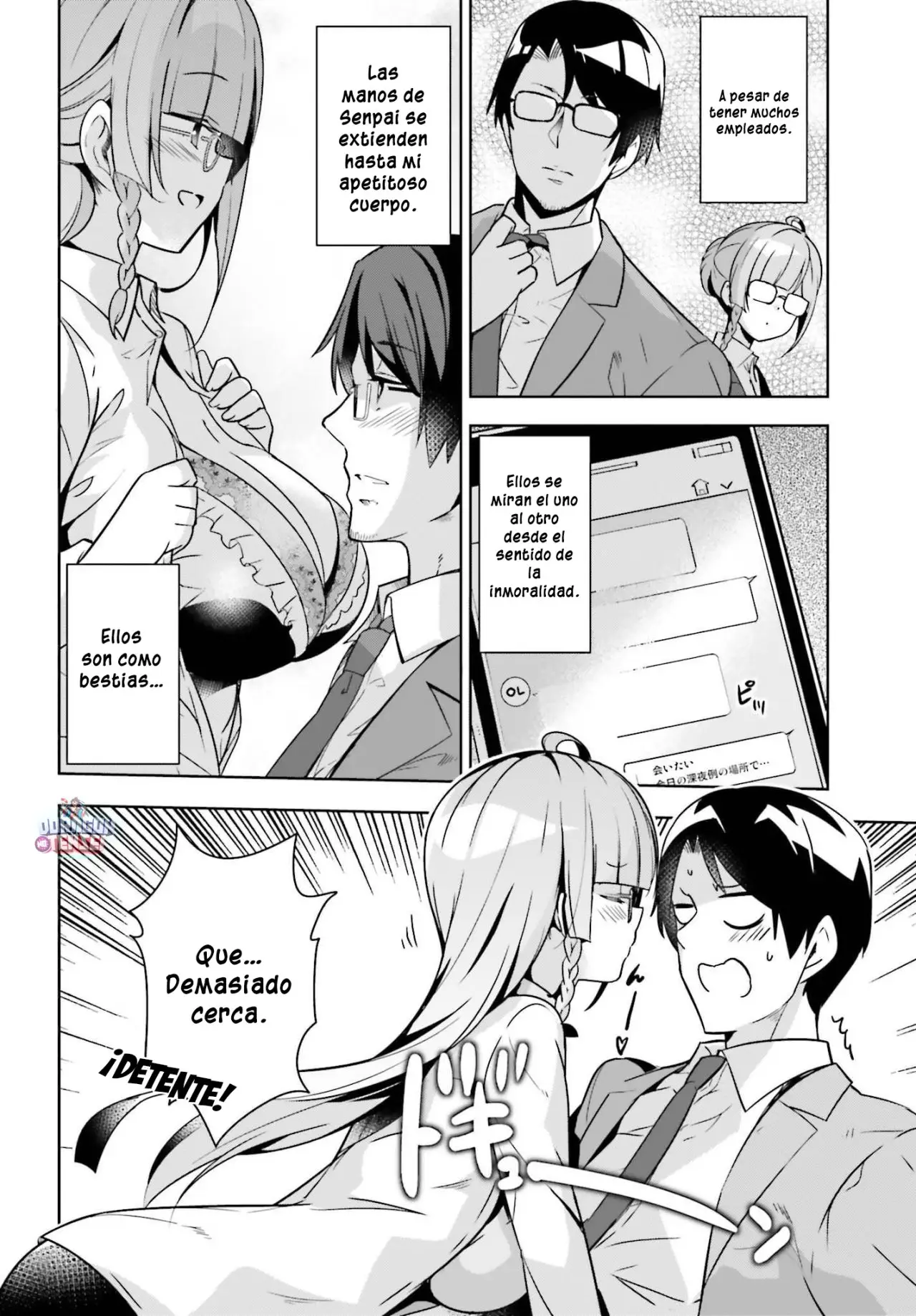 Senpai! Let's Have an Office Romance ♪ (2019) - Capítulo 6.1 - Página 7 - LectorTMOo