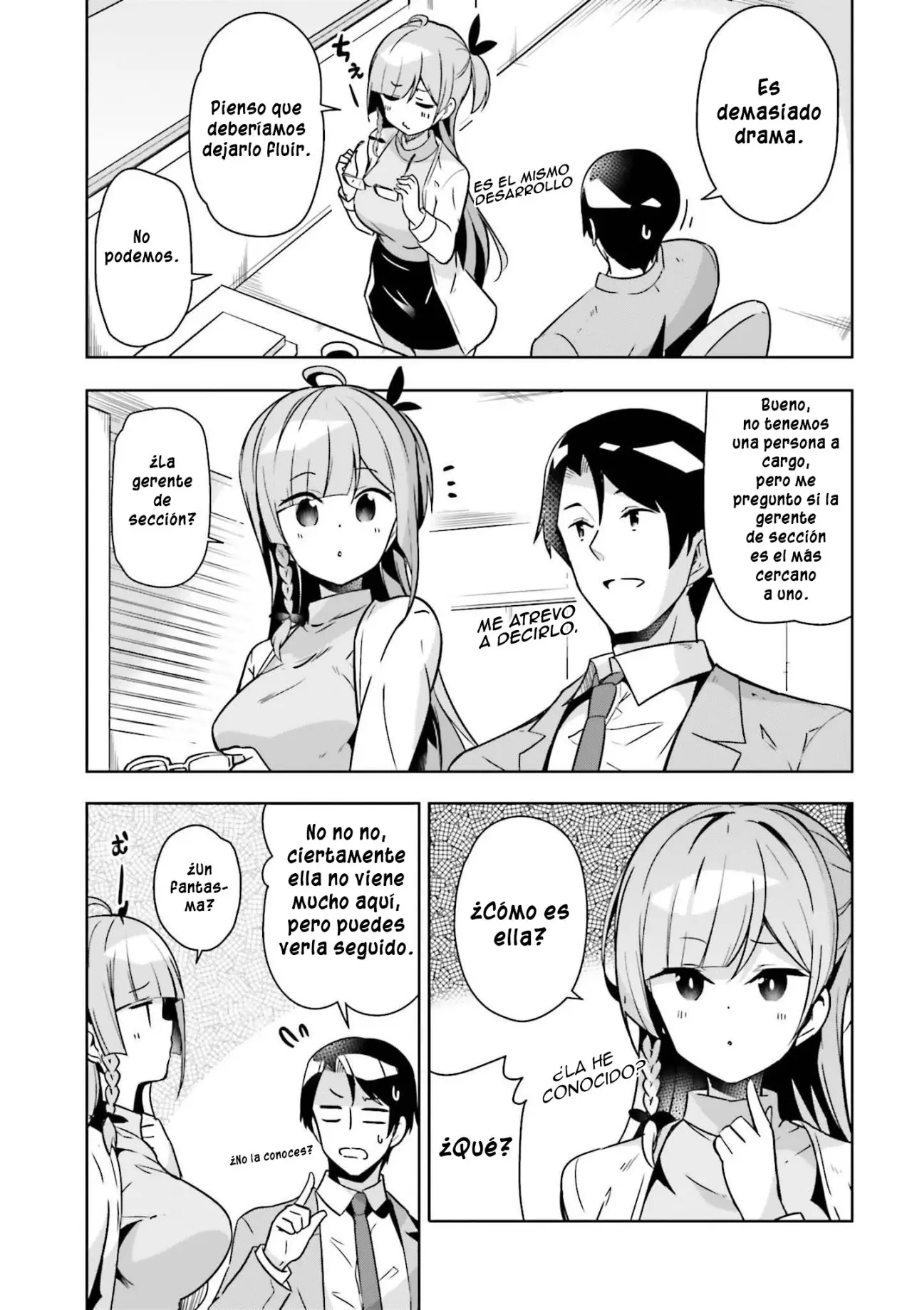 Senpai! Let's Have an Office Romance ♪ (2019) - Capítulo 6.1 - Página 8 - LectorTMOo