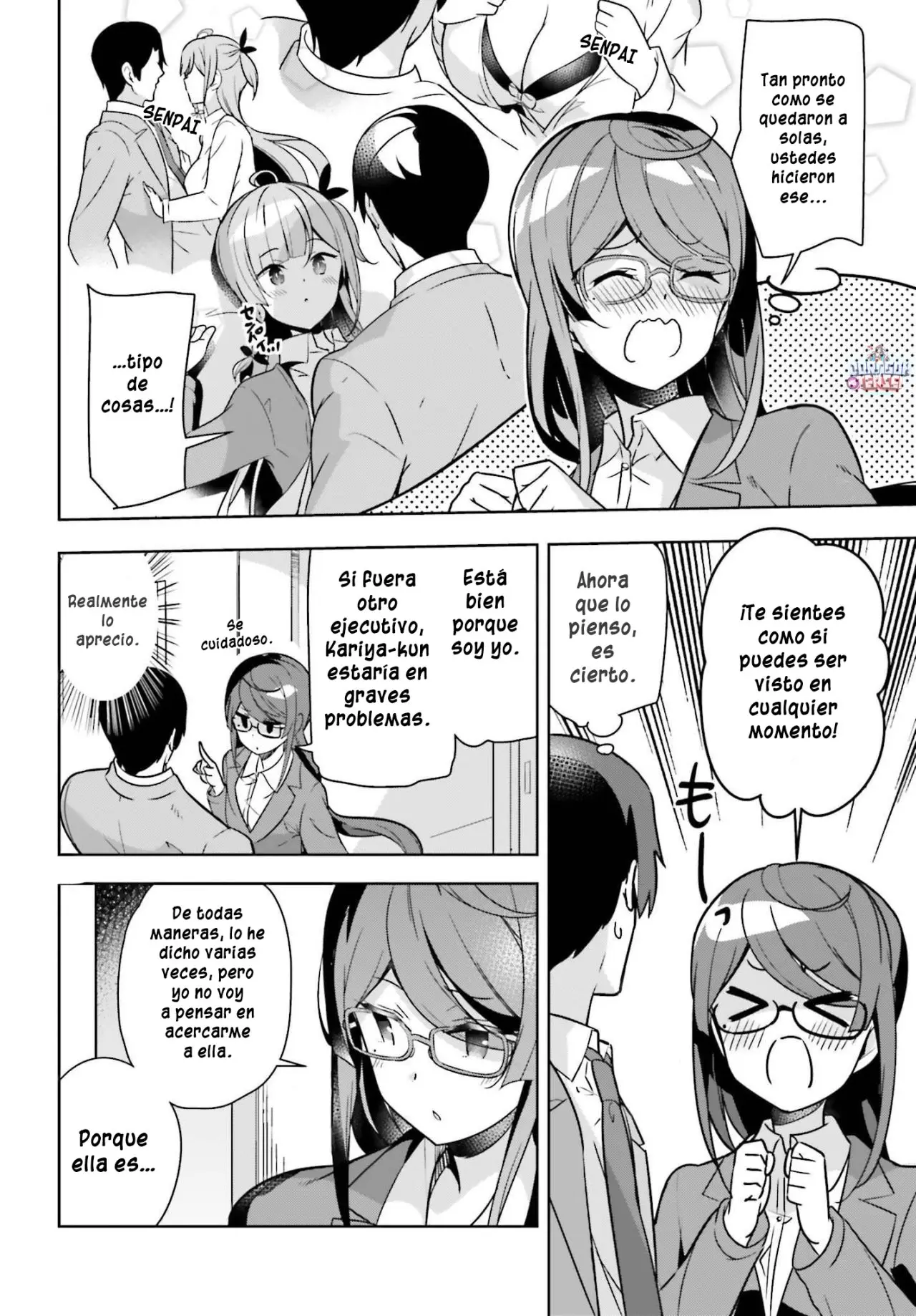 Senpai! Let's Have an Office Romance ♪ (2019) - Capítulo 6.2 - Página 7 - LectorTMOo