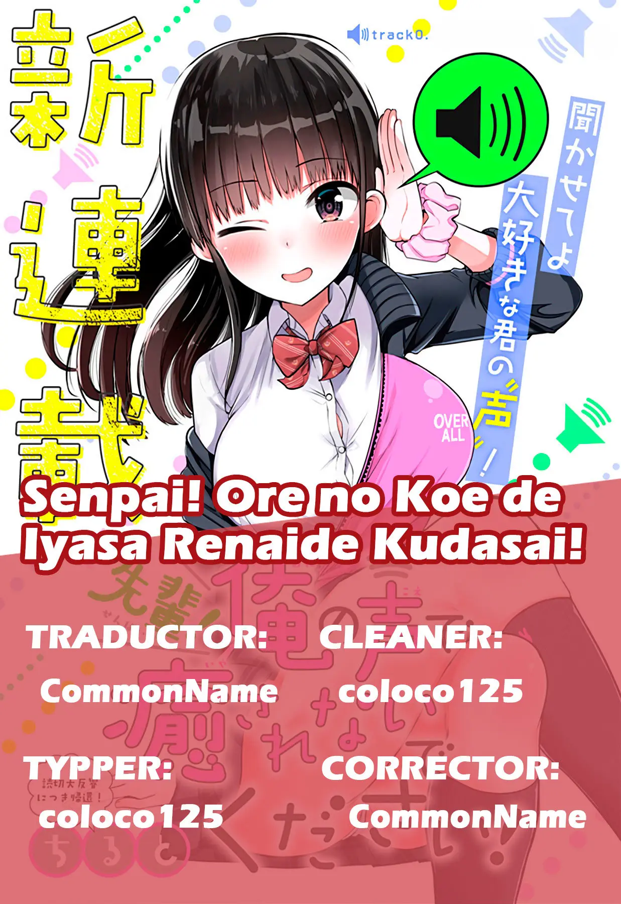 ¡Senpai! ¡No se complazca con mi voz! - Capítulo 1 - Página 2 - LectorTMOo