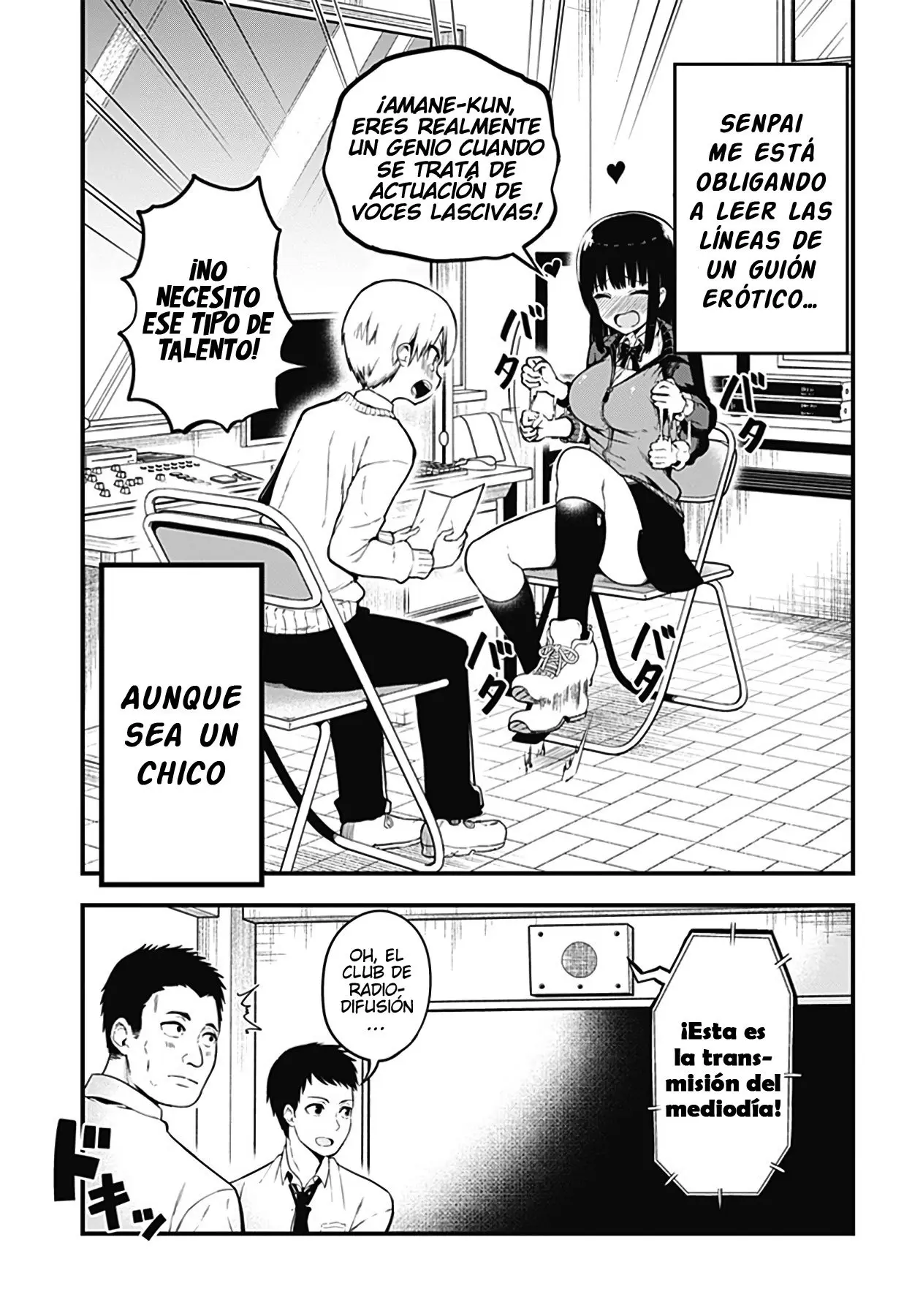 ¡Senpai! ¡No se complazca con mi voz! - Capítulo 1 - Página 12 - LectorTMOo