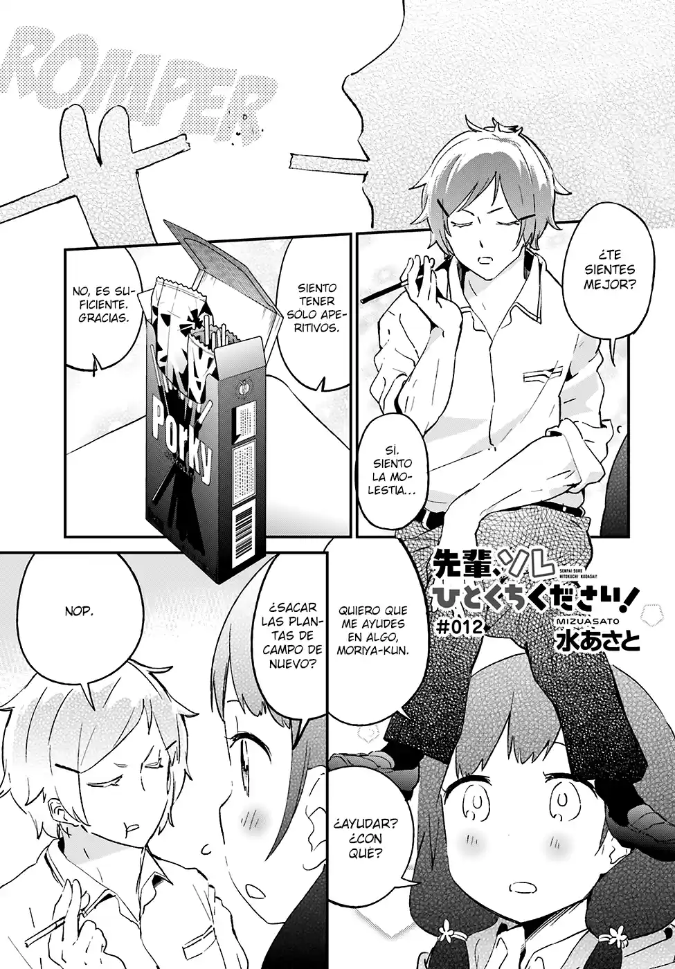 Senpai, Sore Hitokuchi Kudasai! (2015) - Capítulo 0.12 - Página 2 - LectorTMOo