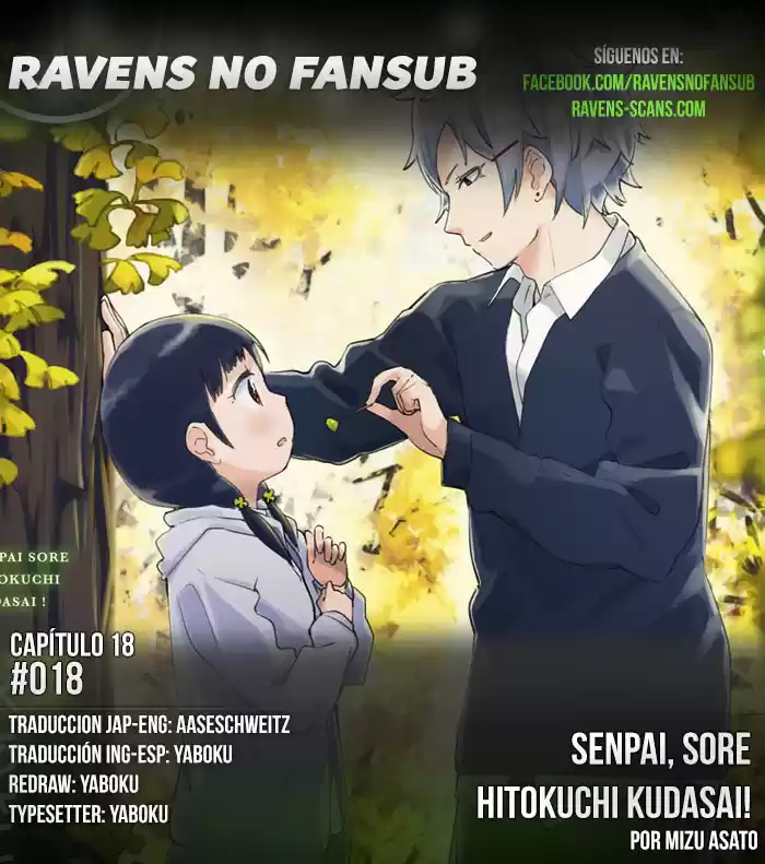 Senpai, Sore Hitokuchi Kudasai! (2015) - Capítulo 0.18 - Página 1 - LectorTMOo
