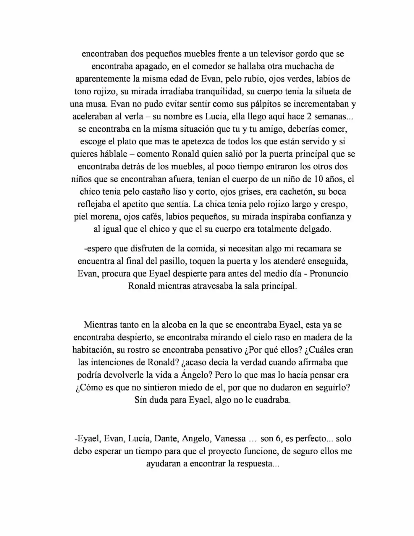Sonríe, aun hay caos (Novela) (2016) - Capítulo 4 - Página 4 - LectorTMOo