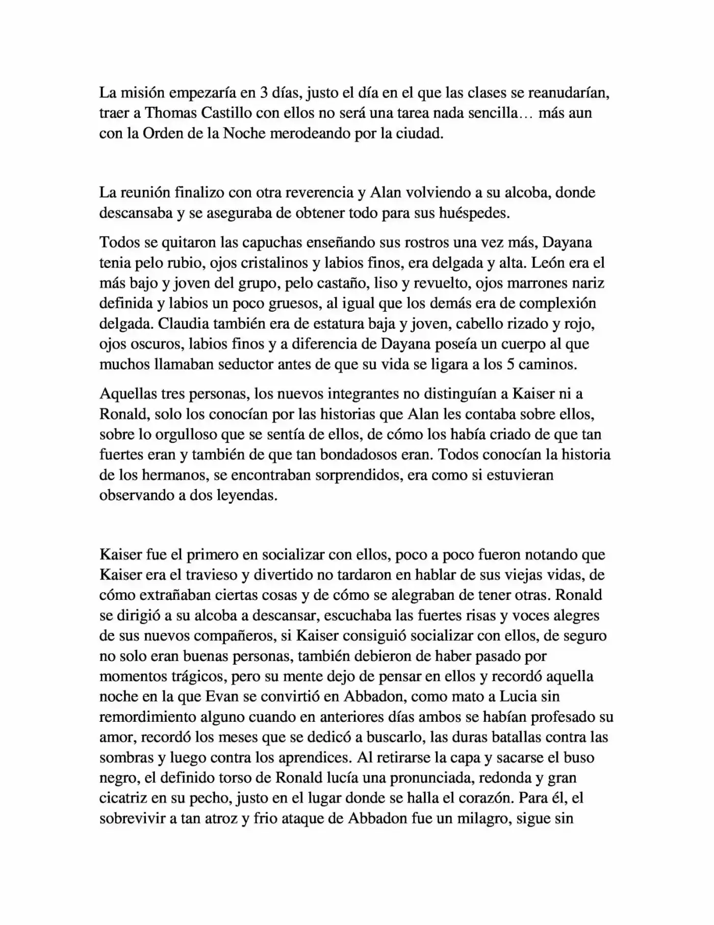 Sonríe, aun hay caos (Novela) (2016) - Capítulo 8 - Página 5 - LectorTMOo