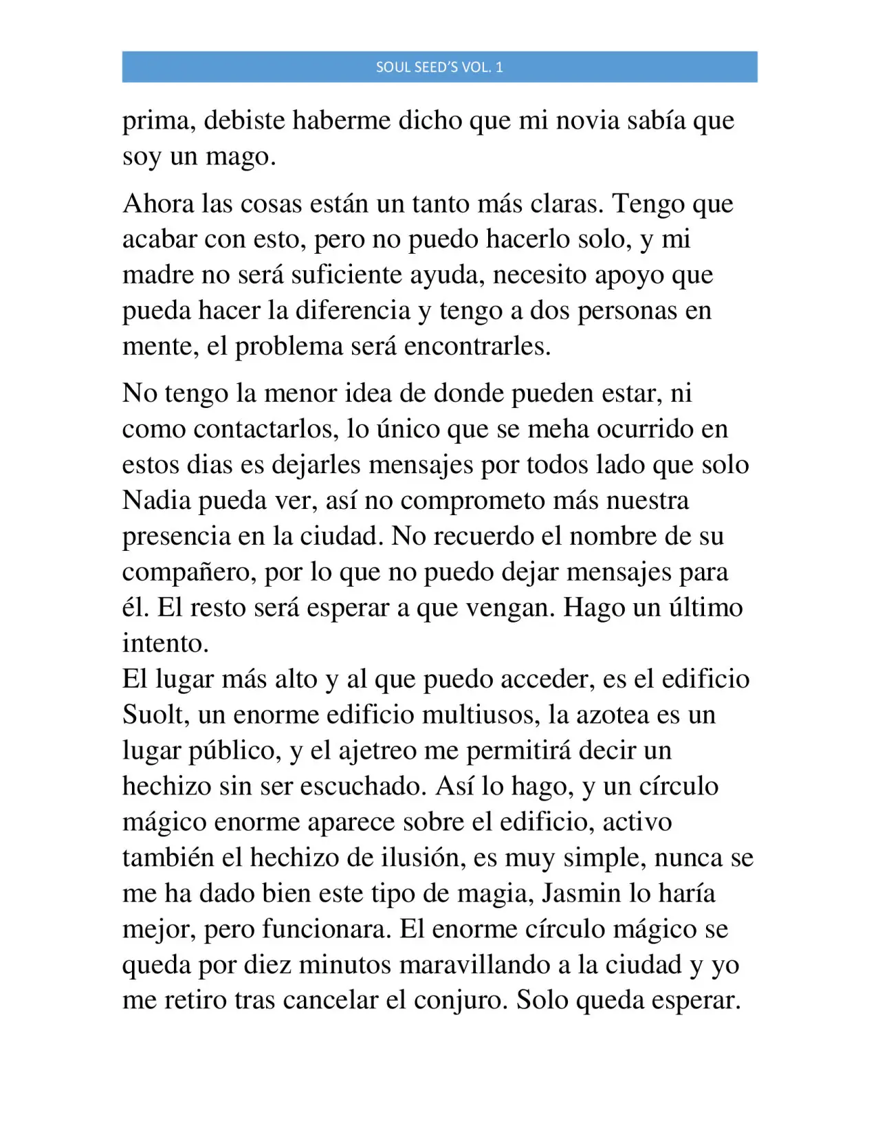 Soul Seed's (Novela) (2020) - Capítulo 10 - Página 6 - LectorTMOo