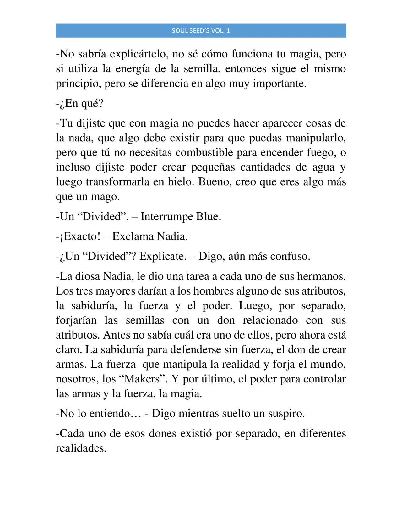 Soul Seed's (Novela) (2020) - Capítulo 11 - Página 4 - LectorTMOo
