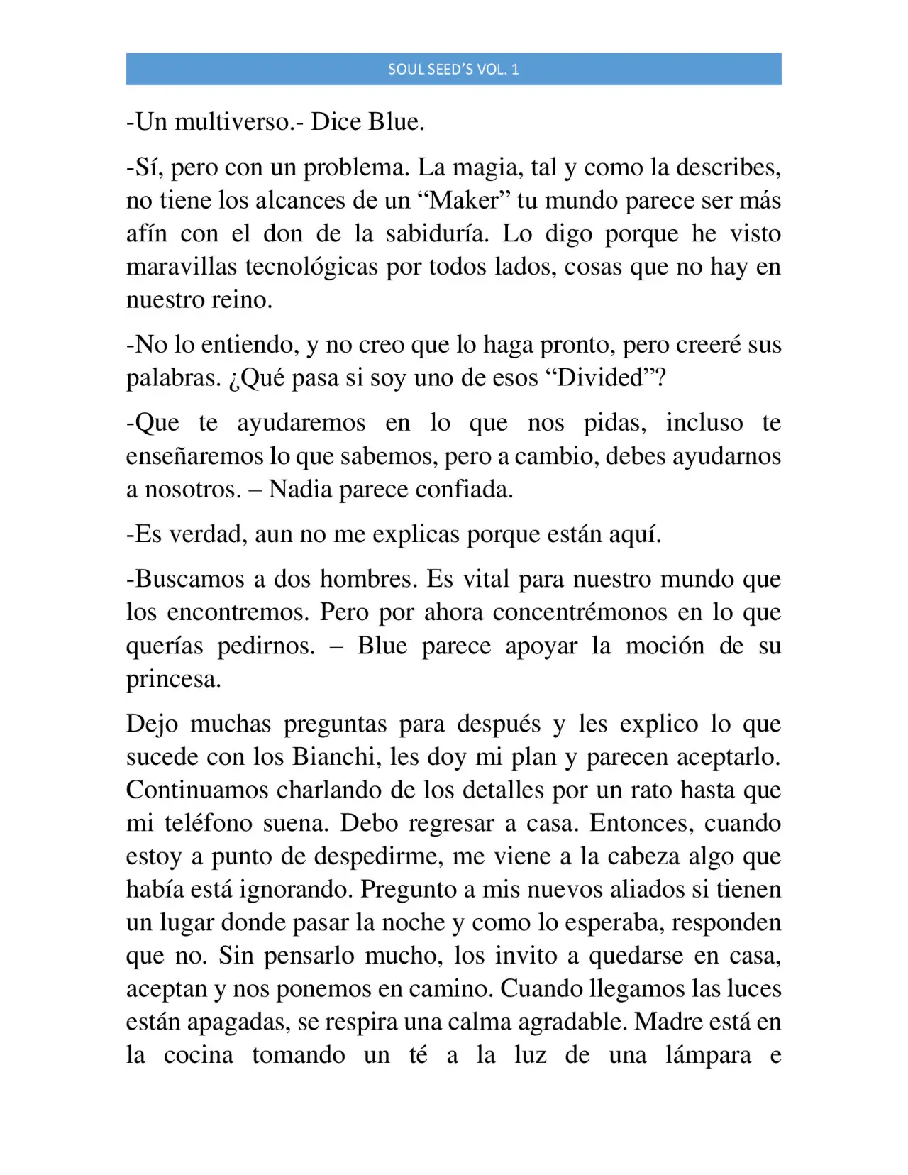 Soul Seed's (Novela) (2020) - Capítulo 11 - Página 5 - LectorTMOo