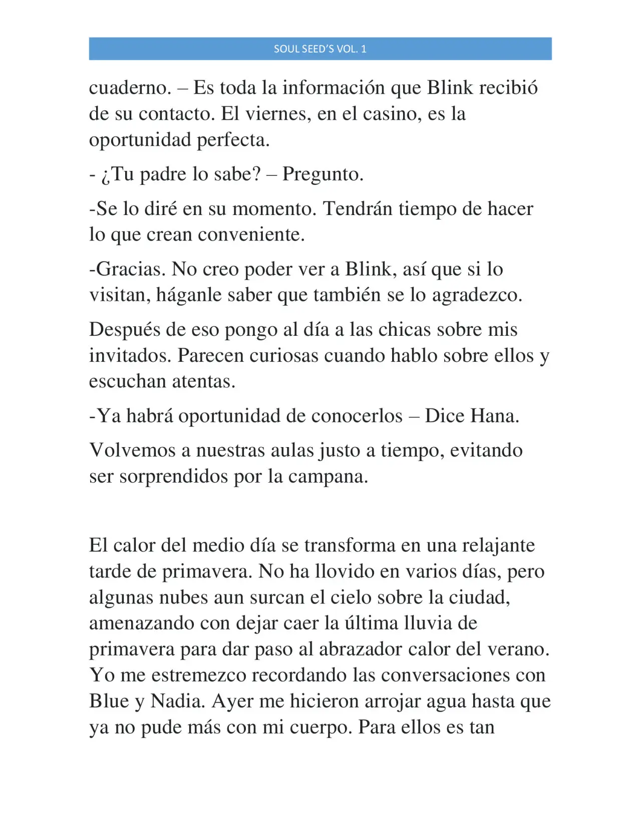 Soul Seed's (Novela) (2020) - Capítulo 12 - Página 5 - LectorTMOo
