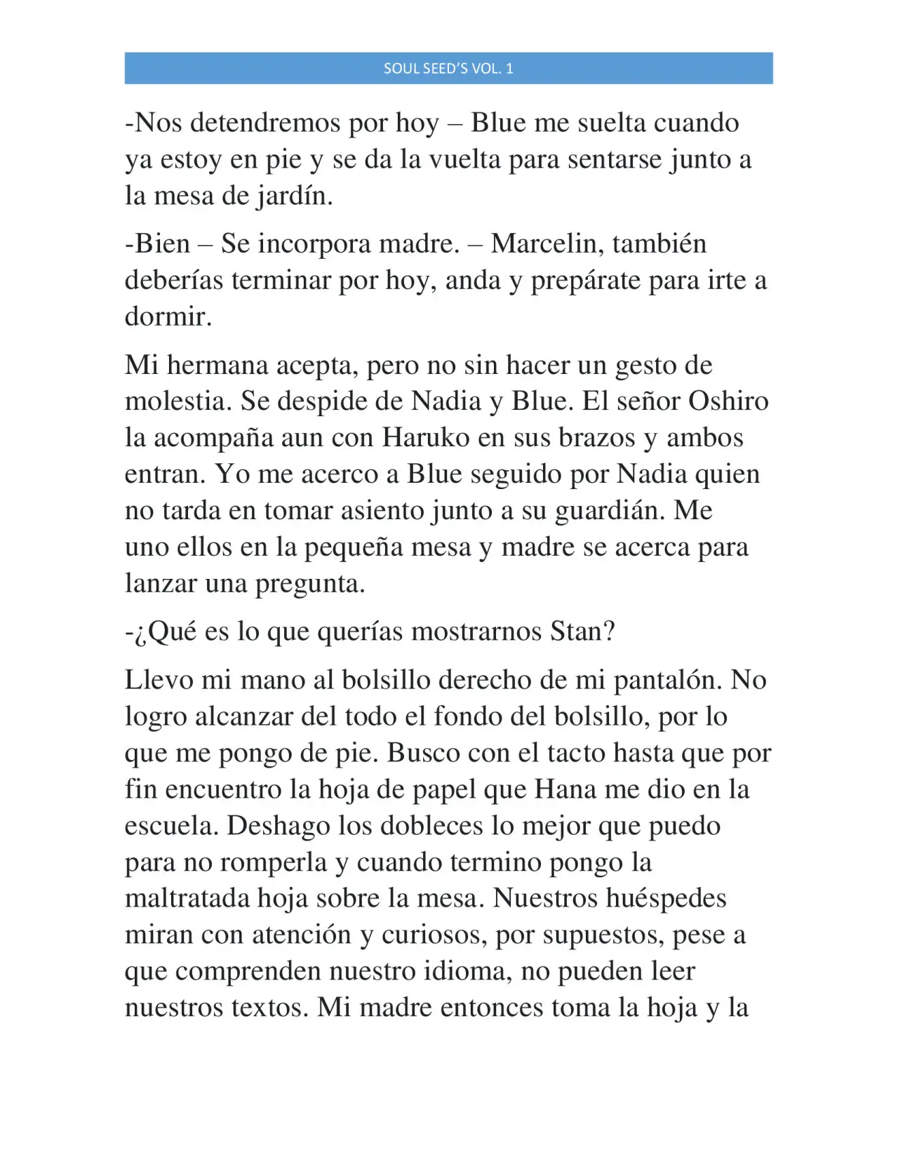 Soul Seed's (Novela) (2020) - Capítulo 12 - Página 7 - LectorTMOo