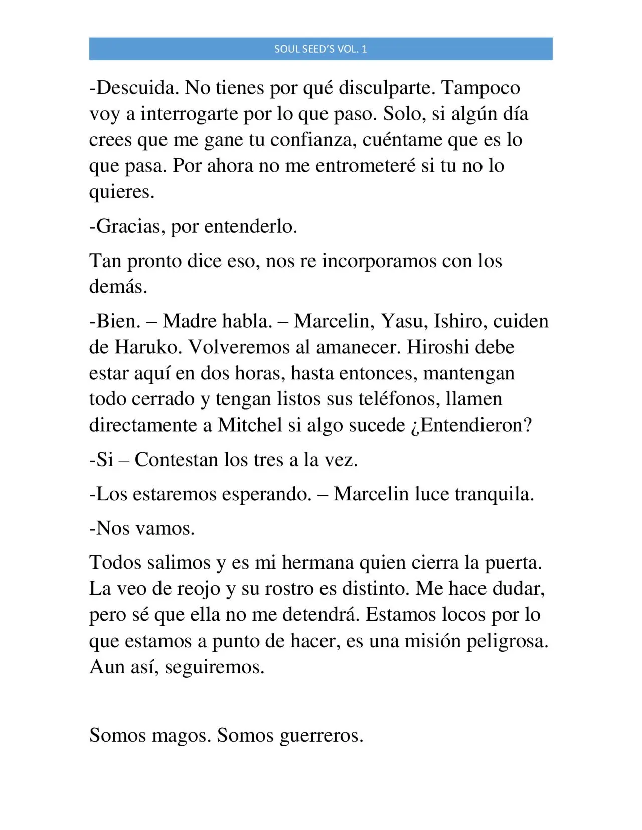 Soul Seed's (Novela) (2020) - Capítulo 13 - Página 7 - LectorTMOo