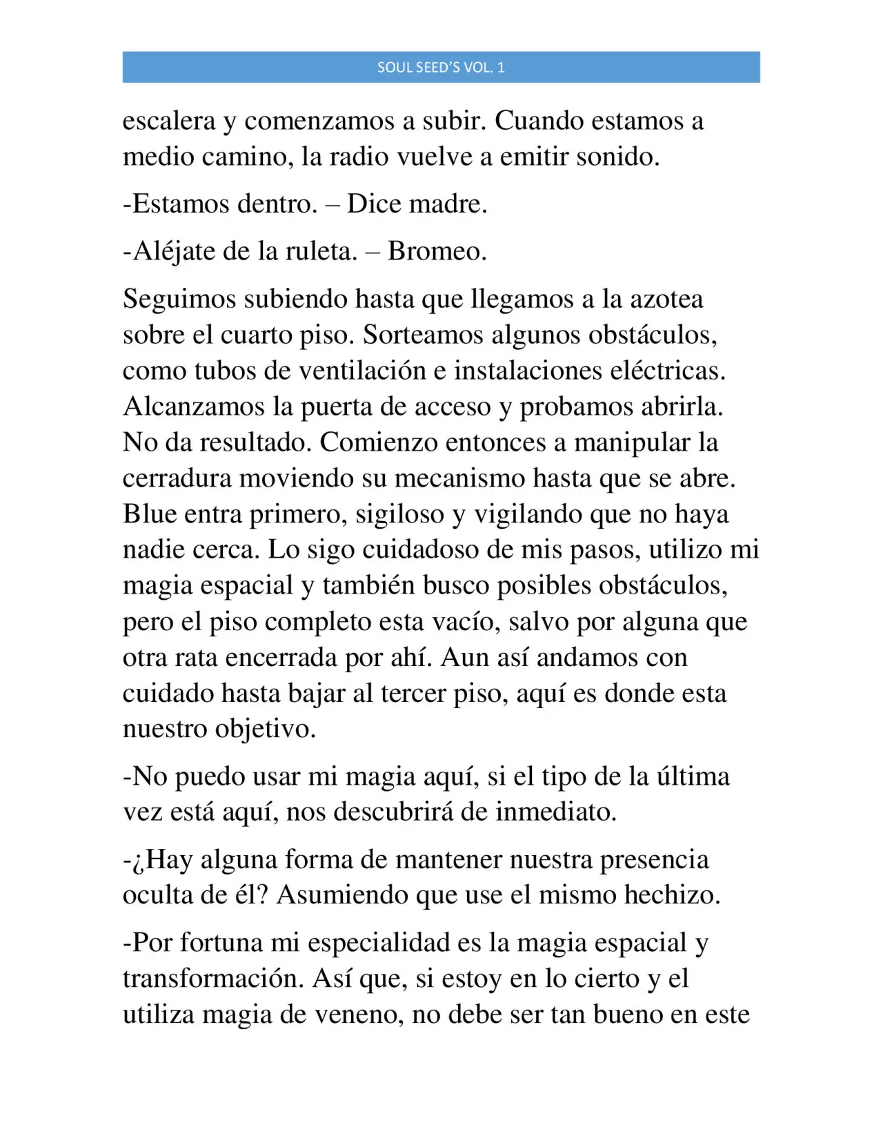 Soul Seed's (Novela) (2020) - Capítulo 14 - Página 4 - LectorTMOo