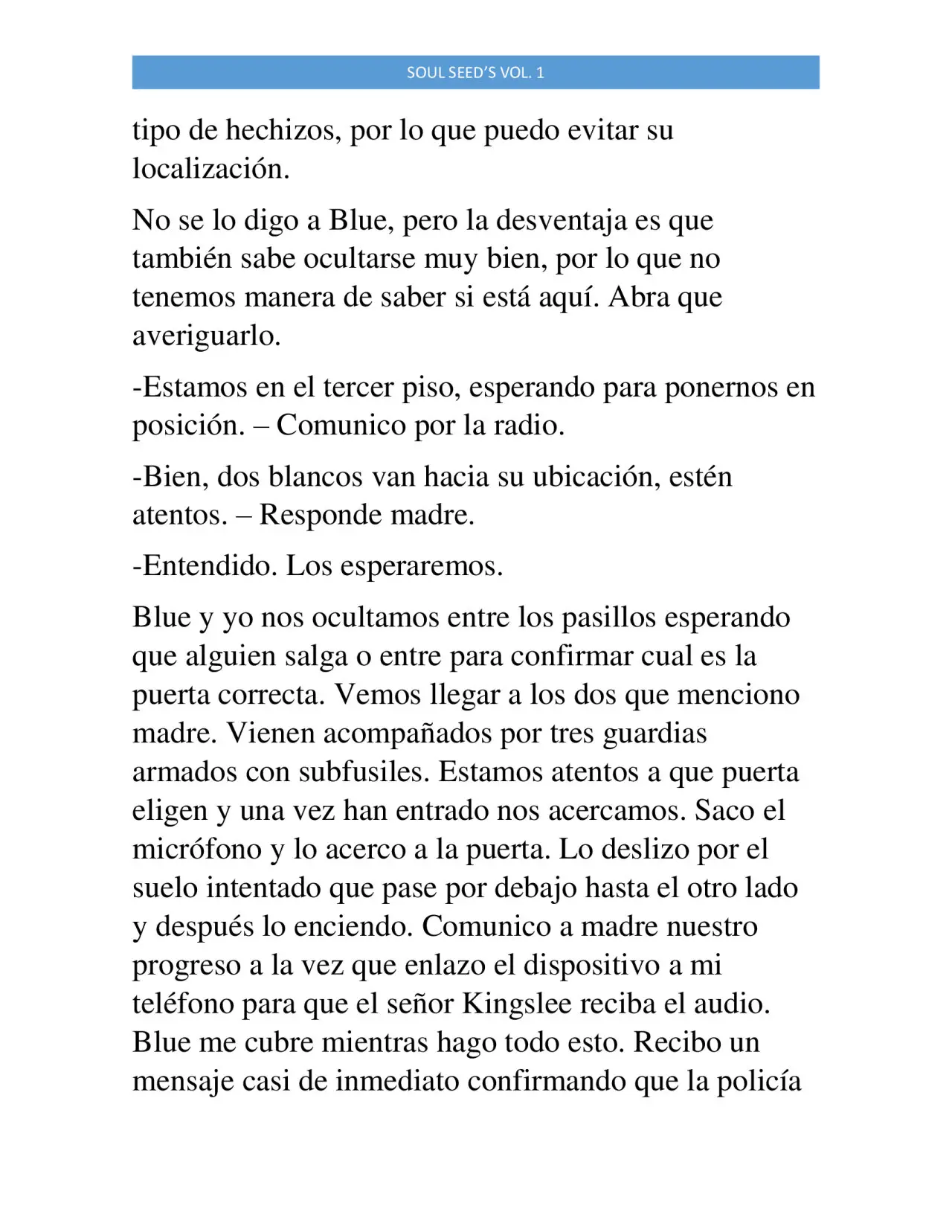 Soul Seed's (Novela) (2020) - Capítulo 14 - Página 5 - LectorTMOo