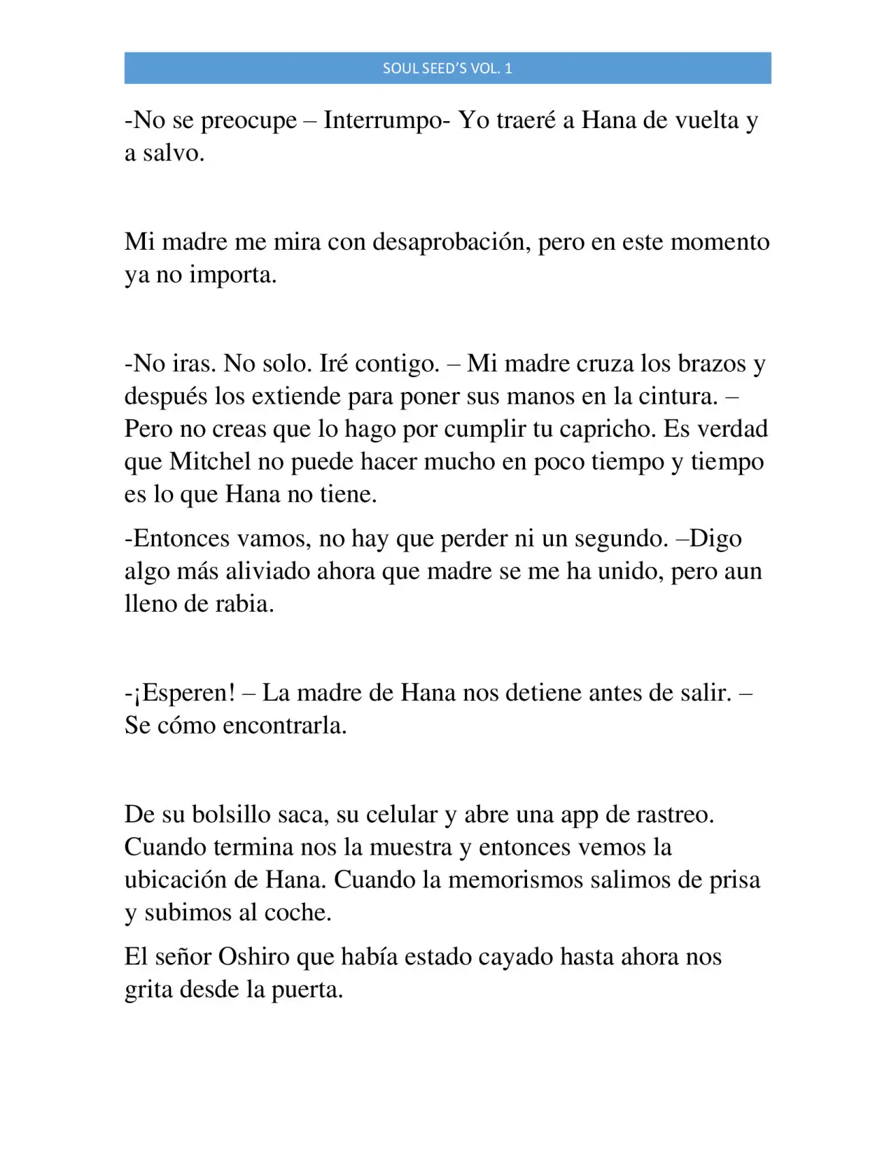 Soul Seed's (Novela) (2020) - Capítulo 5 - Página 5 - LectorTMOo