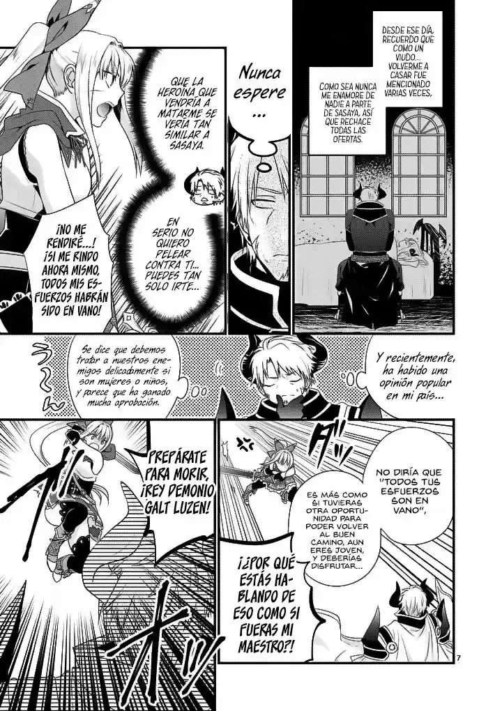 Soy el Rey Demonio. Me volví a casar con la madre de una heroína, así que ella se convirtió en mi hijastra (2019) - Capítulo 1 - Página 7 - LectorTMOo