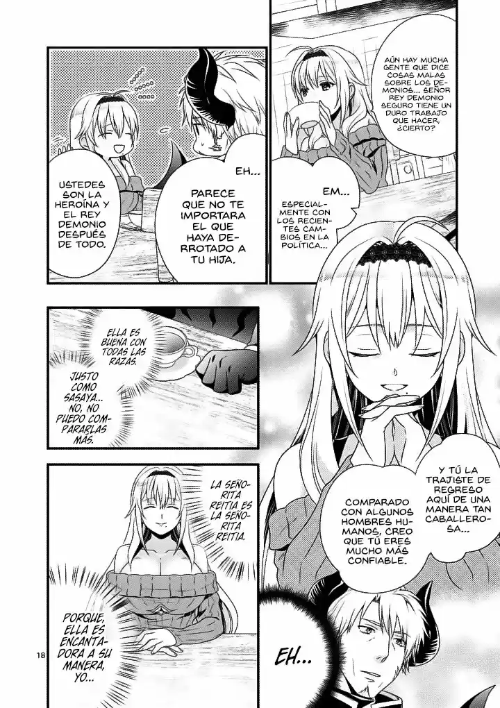 Soy el Rey Demonio. Me volví a casar con la madre de una heroína, así que ella se convirtió en mi hijastra (2019) - Capítulo 1 - Página 18 - LectorTMOo