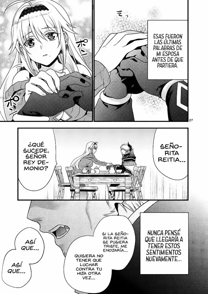 Soy el Rey Demonio. Me volví a casar con la madre de una heroína, así que ella se convirtió en mi hijastra (2019) - Capítulo 1 - Página 27 - LectorTMOo