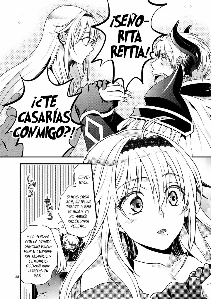 Soy el Rey Demonio. Me volví a casar con la madre de una heroína, así que ella se convirtió en mi hijastra (2019) - Capítulo 1 - Página 28 - LectorTMOo