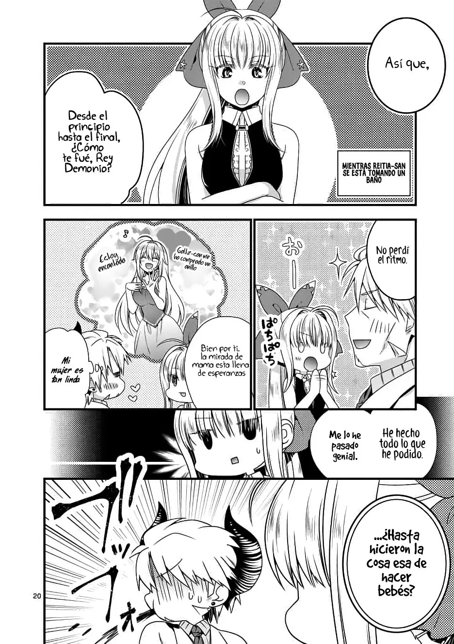 Soy el Rey Demonio. Me volví a casar con la madre de una heroína, así que ella se convirtió en mi hijastra (2019) - Capítulo 13 - Página 22 - LectorTMOo