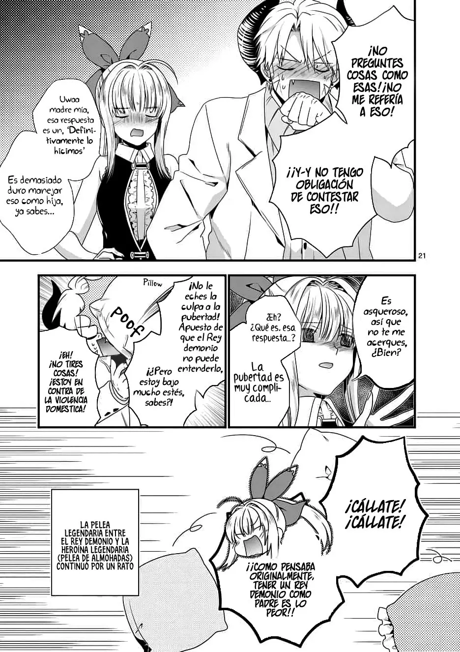 Soy el Rey Demonio. Me volví a casar con la madre de una heroína, así que ella se convirtió en mi hijastra (2019) - Capítulo 13 - Página 23 - LectorTMOo