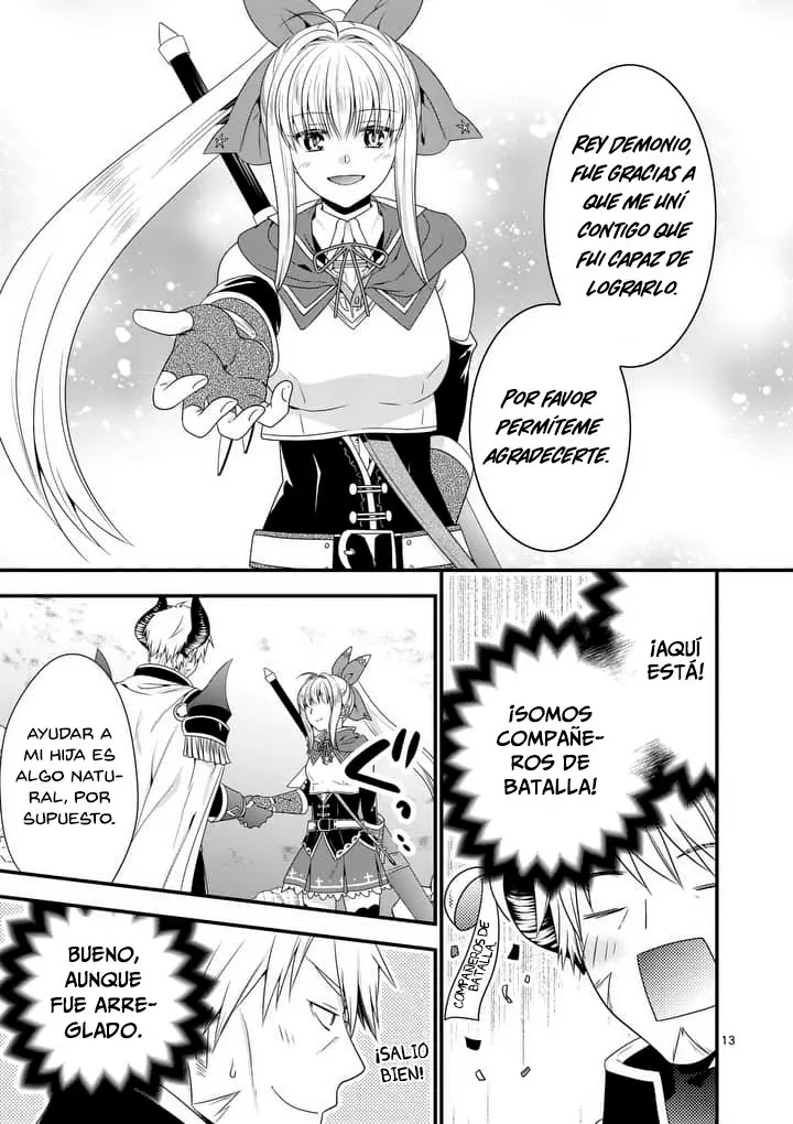 Soy el Rey Demonio. Me volví a casar con la madre de una heroína, así que ella se convirtió en mi hijastra (2019) - Capítulo 7 - Página 14 - LectorTMOo