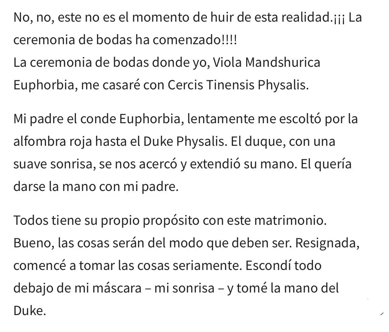 Soy la heroina, pero quiero ceder ese papel - Capítulo 1 - Página 1 - LectorTMOo