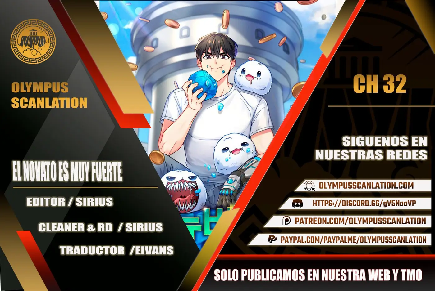 Soy un Novato Demasiado fuerte - Capítulo 32 - Página 1 - LectorTMOo