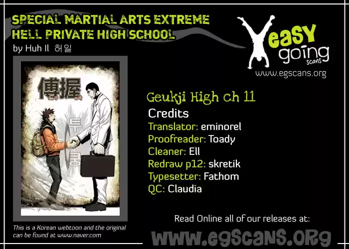 Special Martial Arts Extreme Hell Private High School (2016) - Capítulo 11 - Página 31 - LectorTMOo
